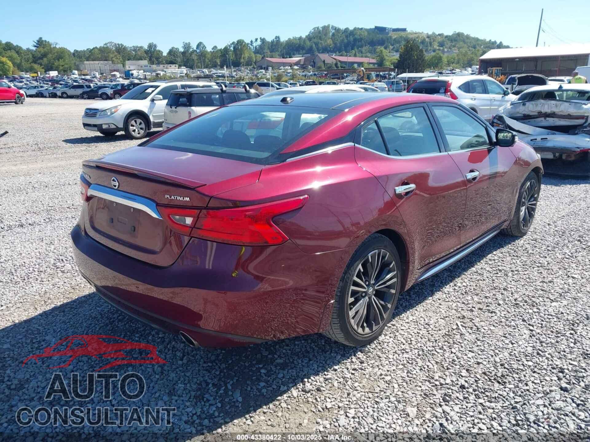 NISSAN MAXIMA 2017 - 1N4AA6AP6HC372202