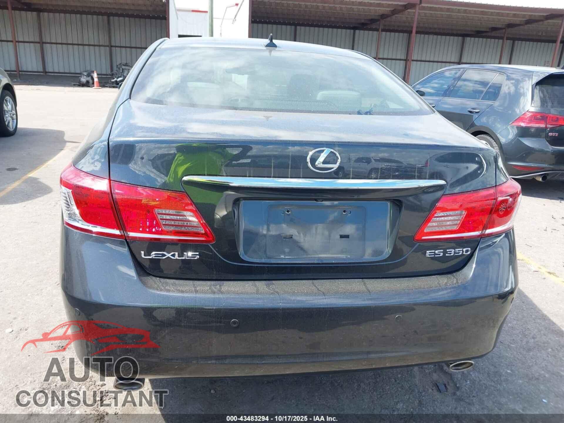 LEXUS ES 350 2010 - JTHBK1EG1A2376967