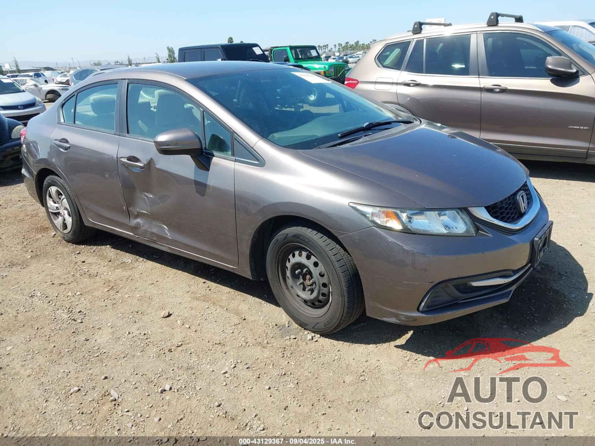 HONDA CIVIC 2015 - 2HGFB2F59FH537619