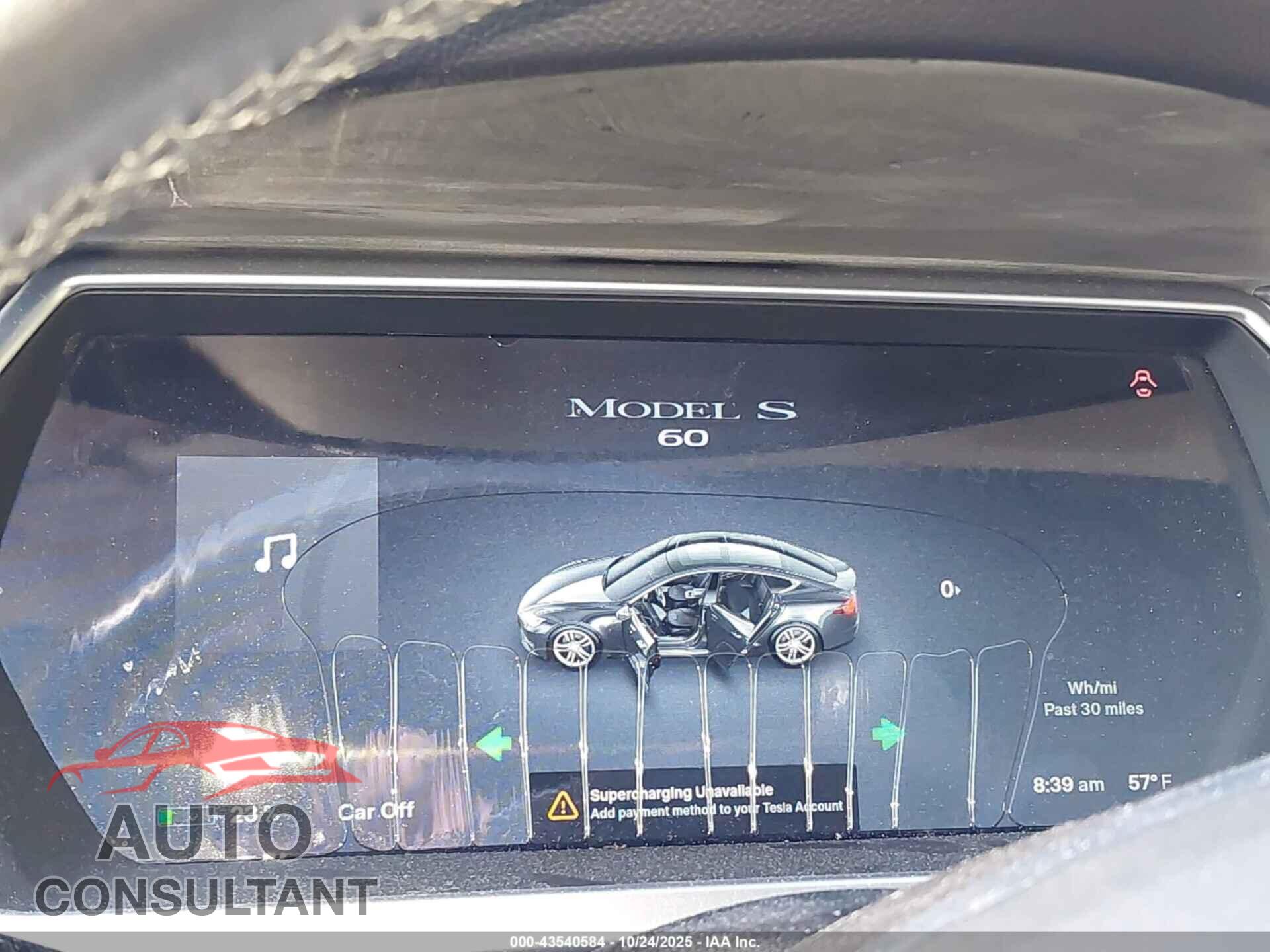 TESLA MODEL S 2013 - 5YJSA1AG4DFP07505