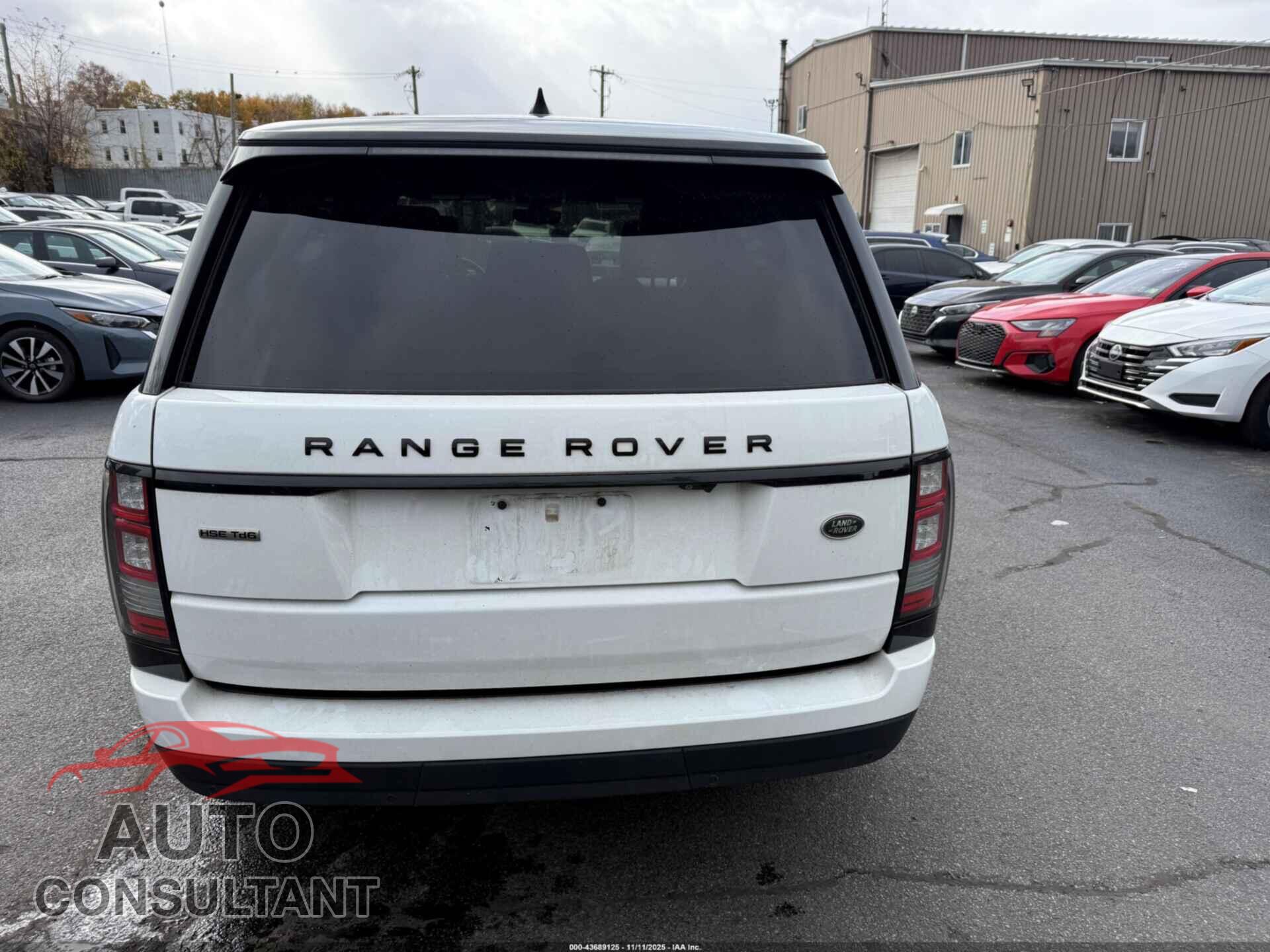 LAND ROVER RANGE ROVER 2017 - SALGS2FK5HA366337