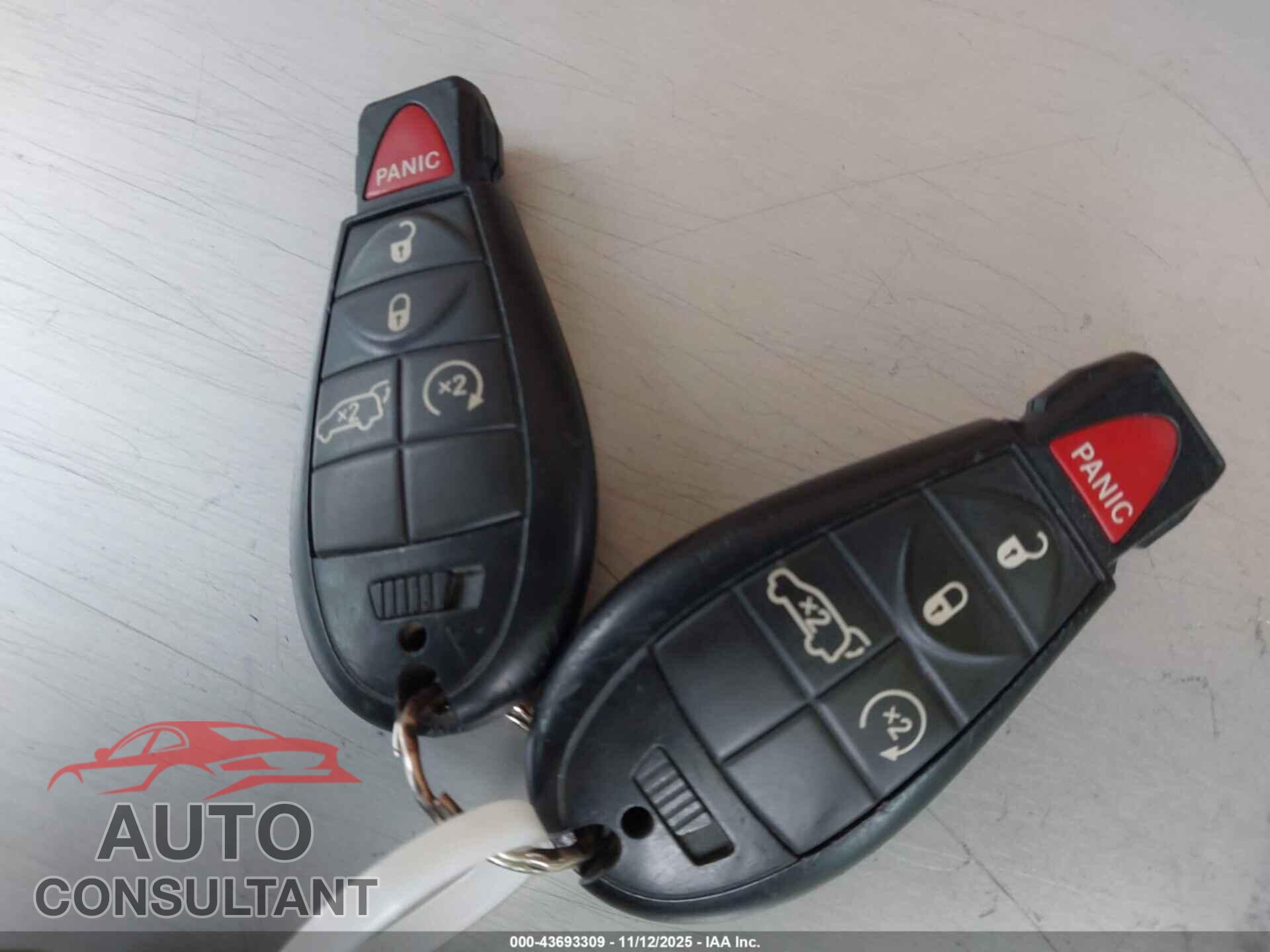 DODGE DURANGO 2012 - 1C4RDJEG6CC147689