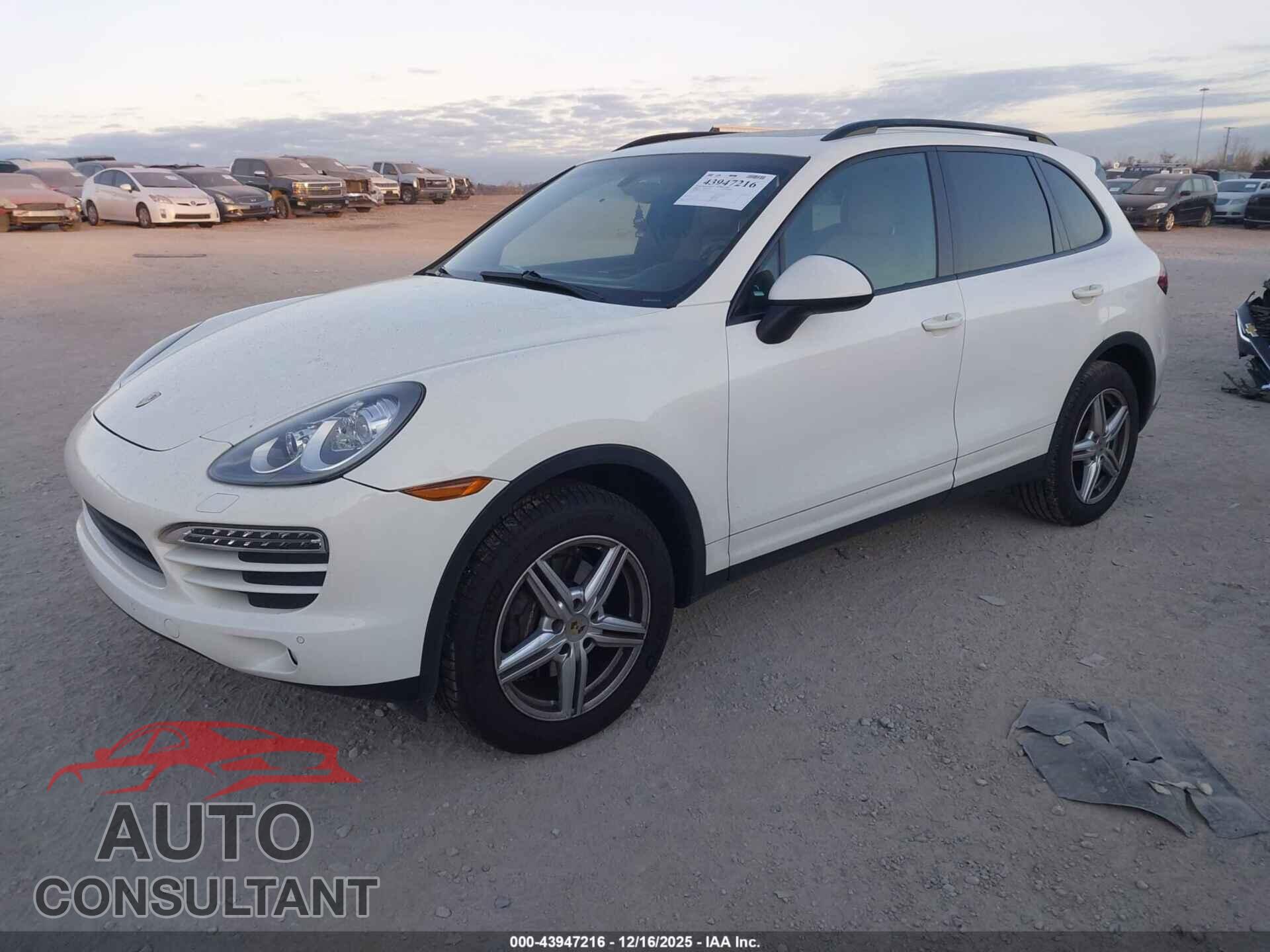PORSCHE CAYENNE 2012 - WP1AA2A22CLA01150