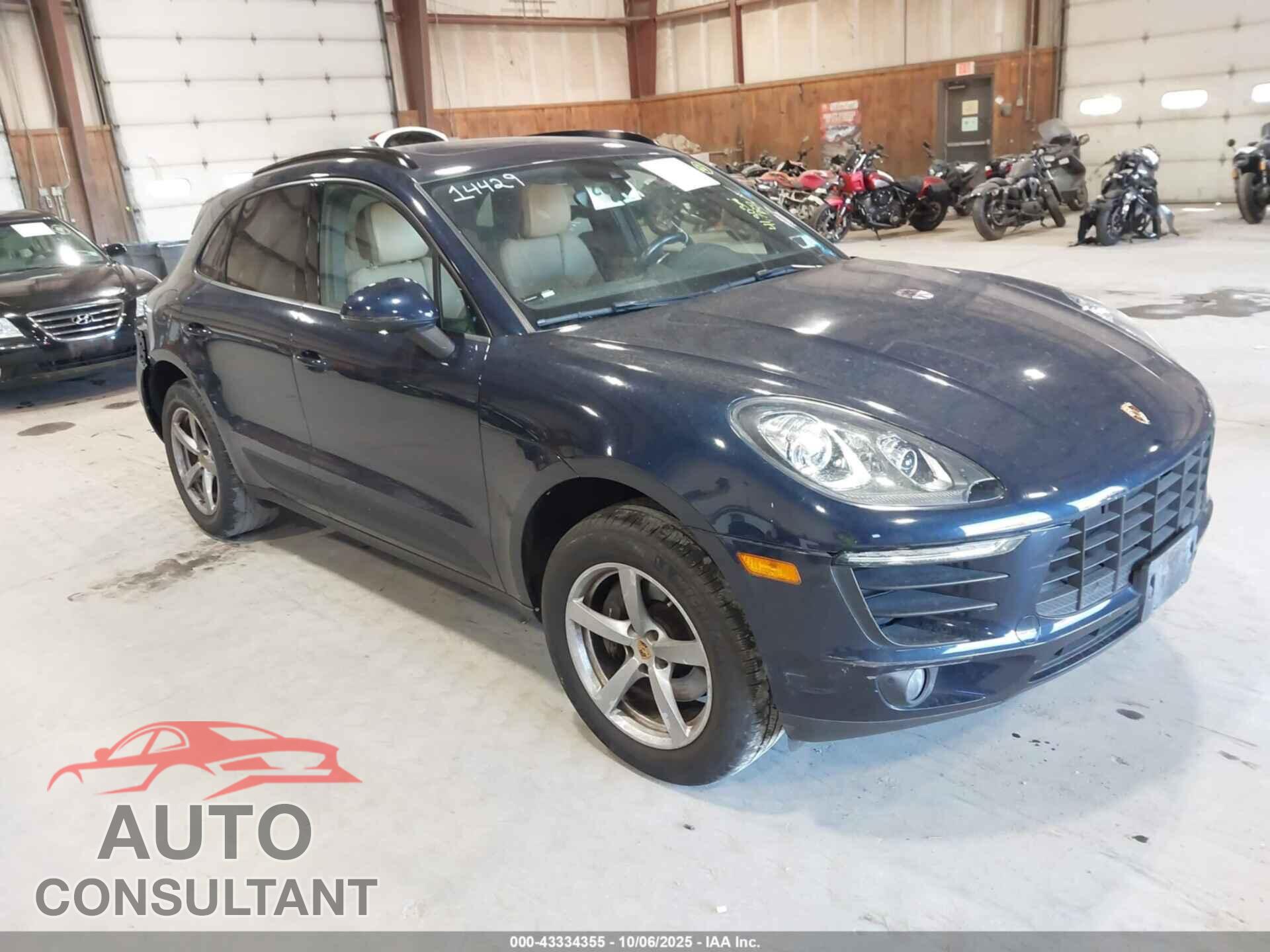 PORSCHE MACAN 2017 - WP1AA2A50HLB81486