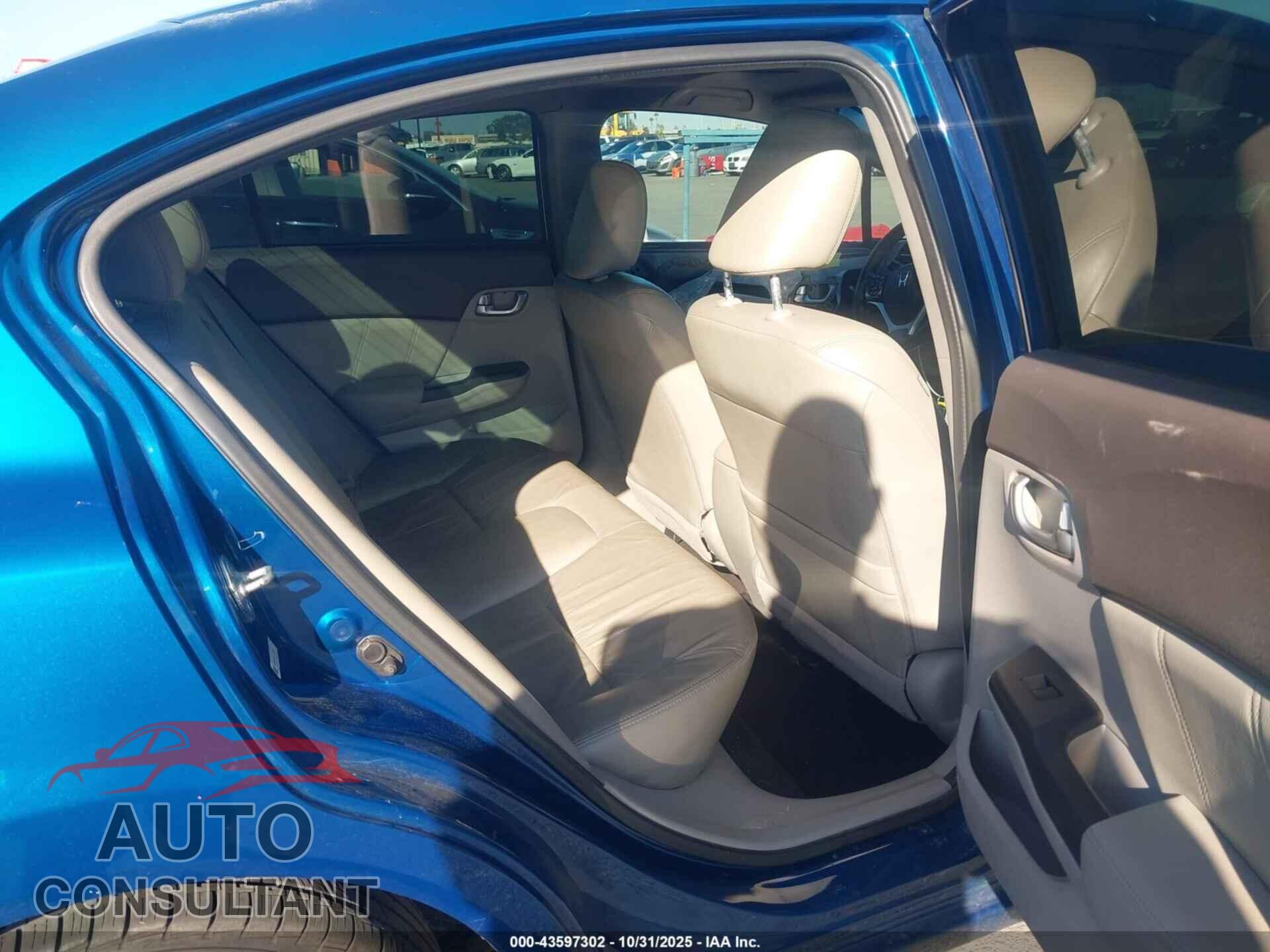 HONDA CIVIC 2012 - 19XFB2F96CE337063