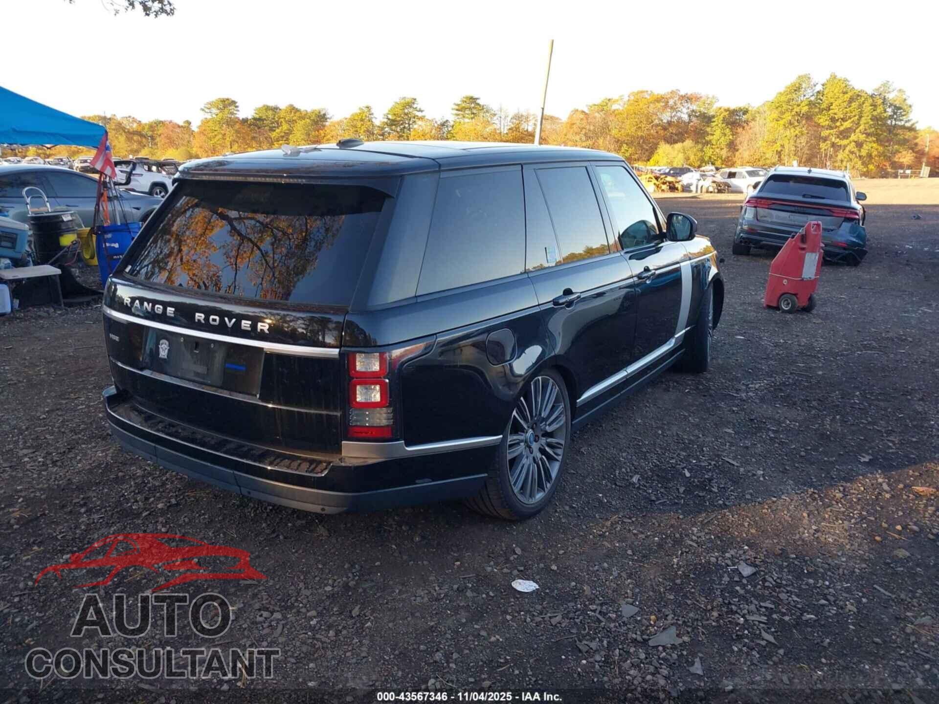 LAND ROVER RANGE ROVER 2015 - SALGS2VF9FA219620