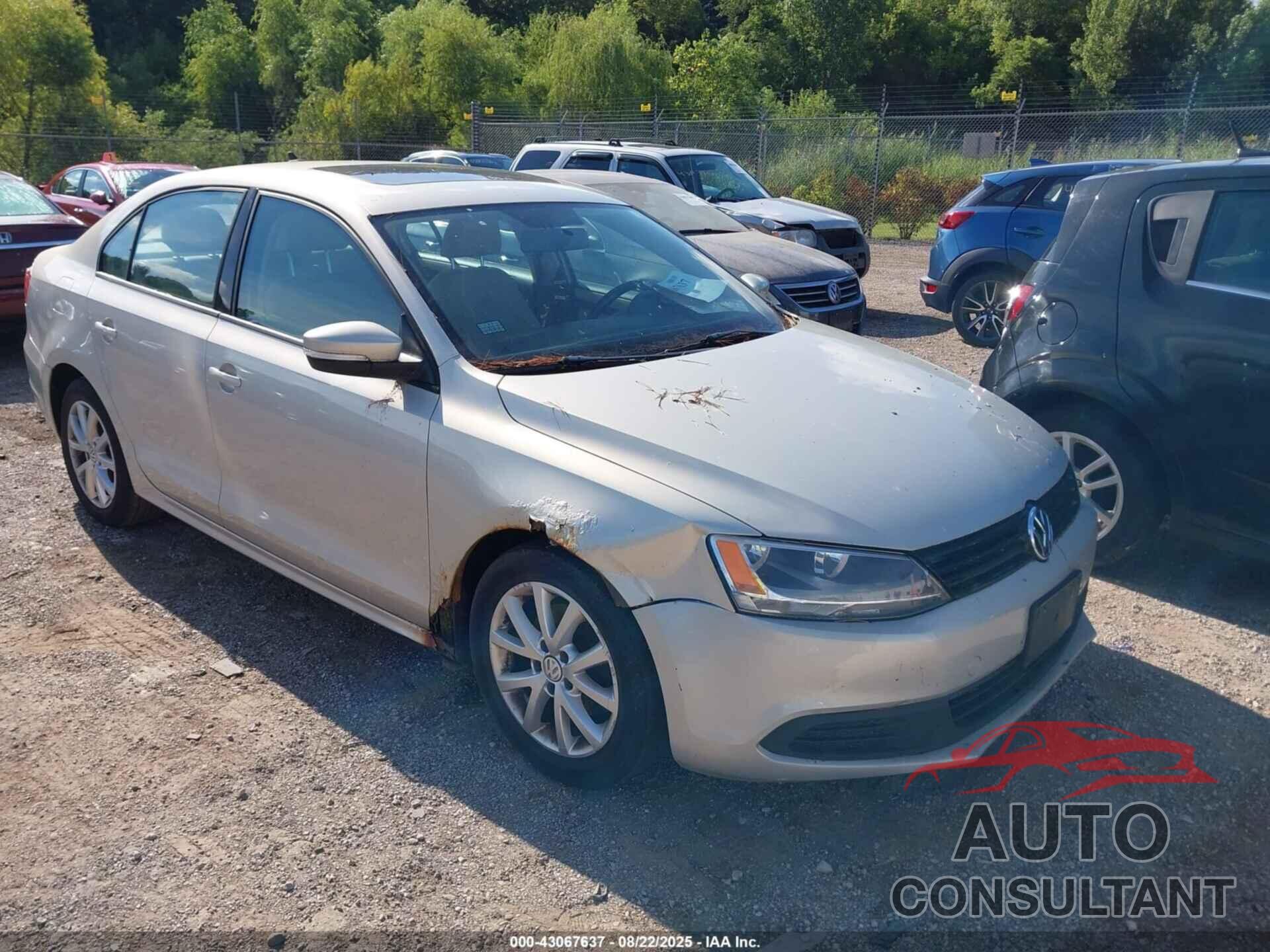VOLKSWAGEN JETTA 2011 - 3VWDX7AJXBM362783