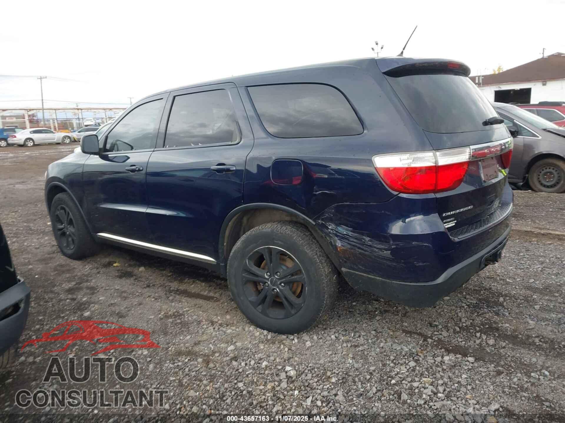DODGE DURANGO 2013 - 1C4RDJAG2DC512456