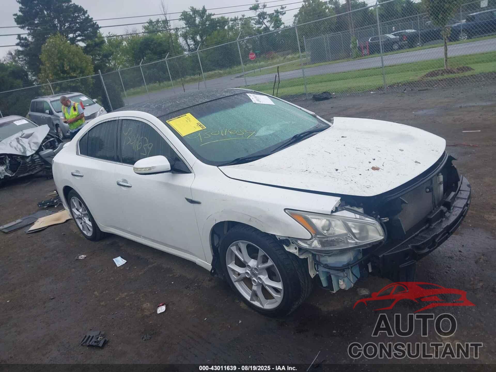 NISSAN MAXIMA 2014 - 1N4AA5AP5EC911401