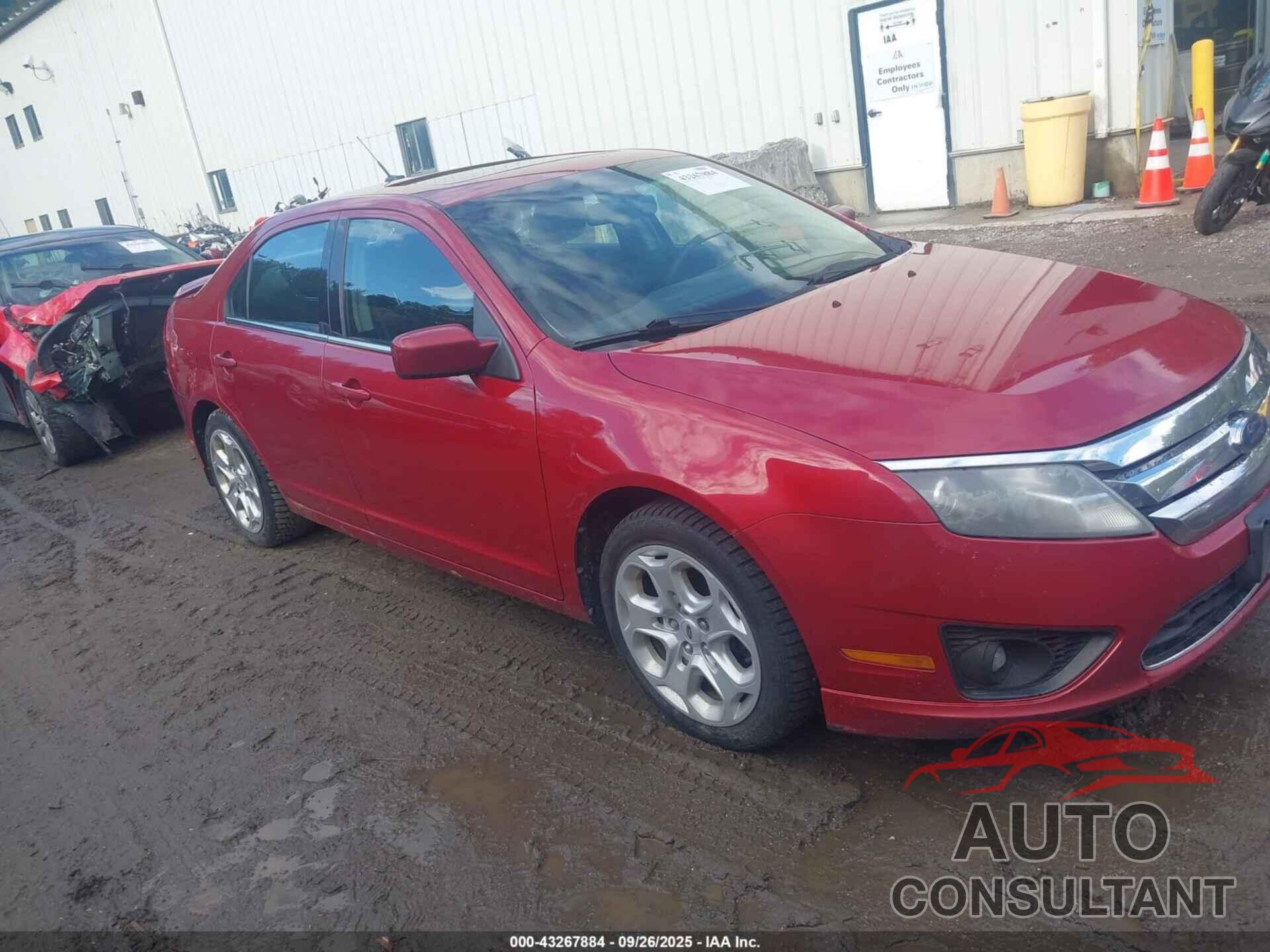 FORD FUSION 2010 - 3FAHP0HA5AR181714