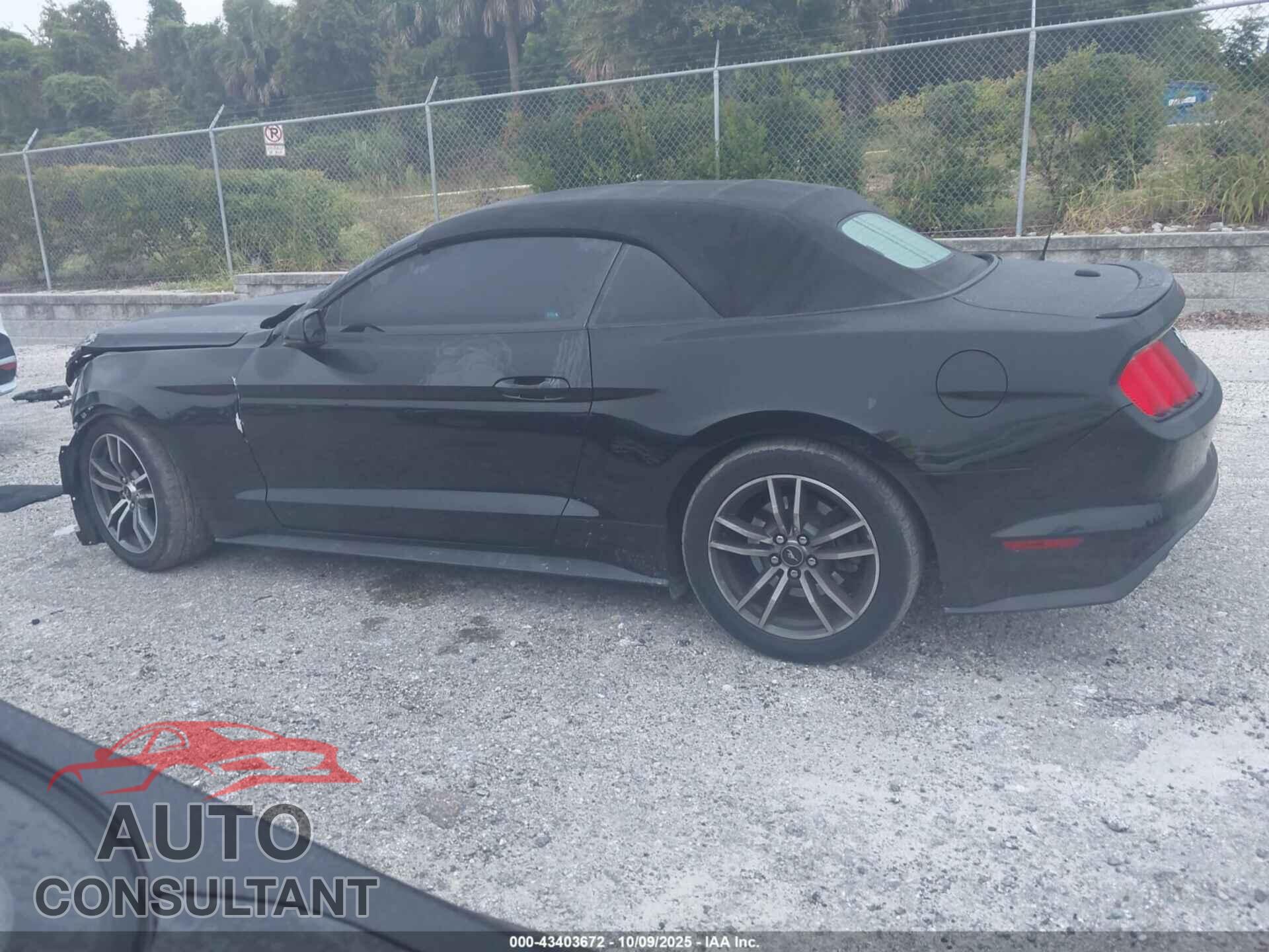 FORD MUSTANG 2015 - 1FATP8UH2F5377230