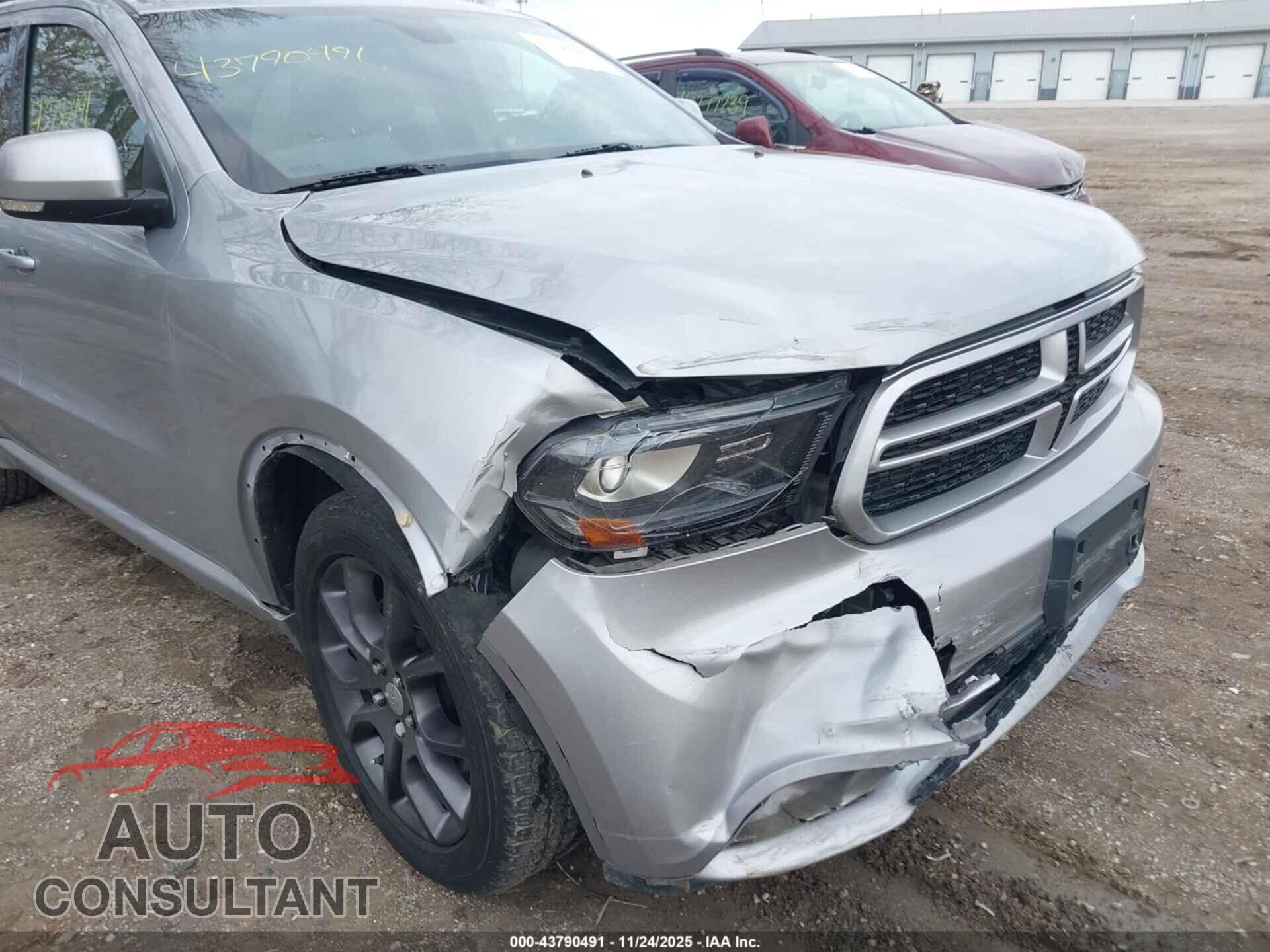 DODGE DURANGO 2017 - 1C4SDJCT7HC615471
