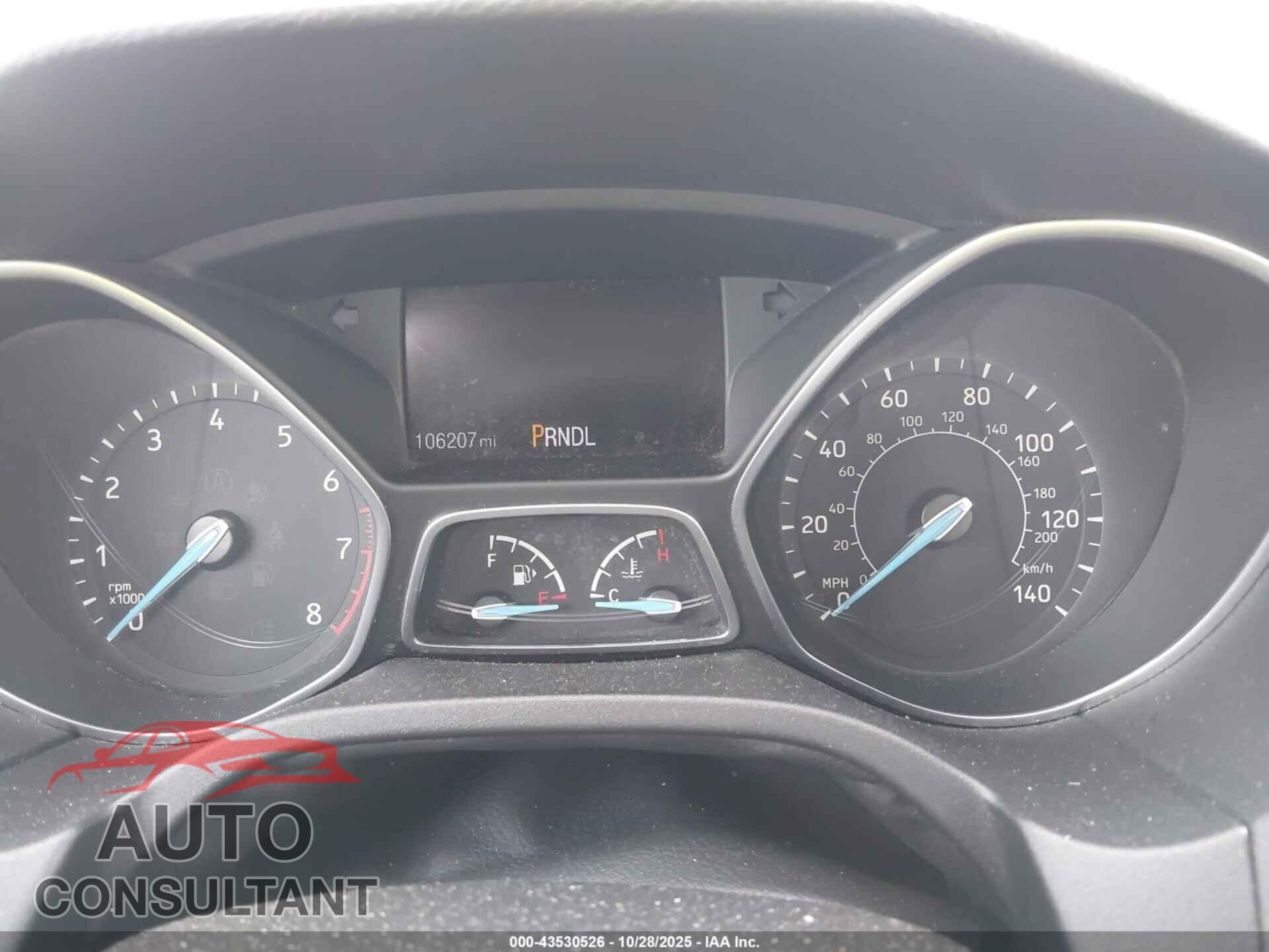 FORD FOCUS 2016 - 1FADP3E22GL366114