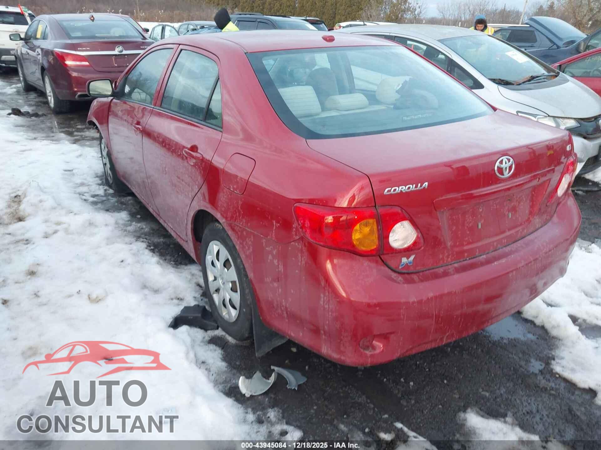 TOYOTA COROLLA 2010 - 2T1BU4EEXAC331894