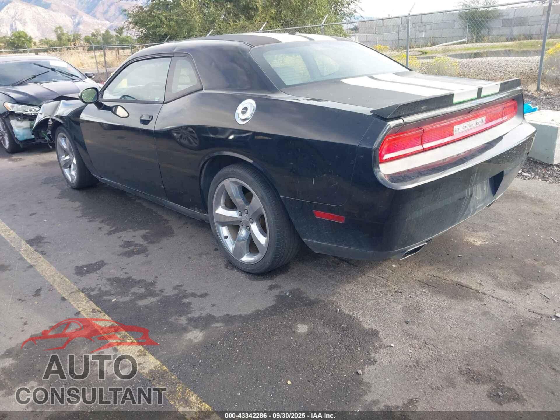 DODGE CHALLENGER 2012 - 2C3CDYAG7CH291094
