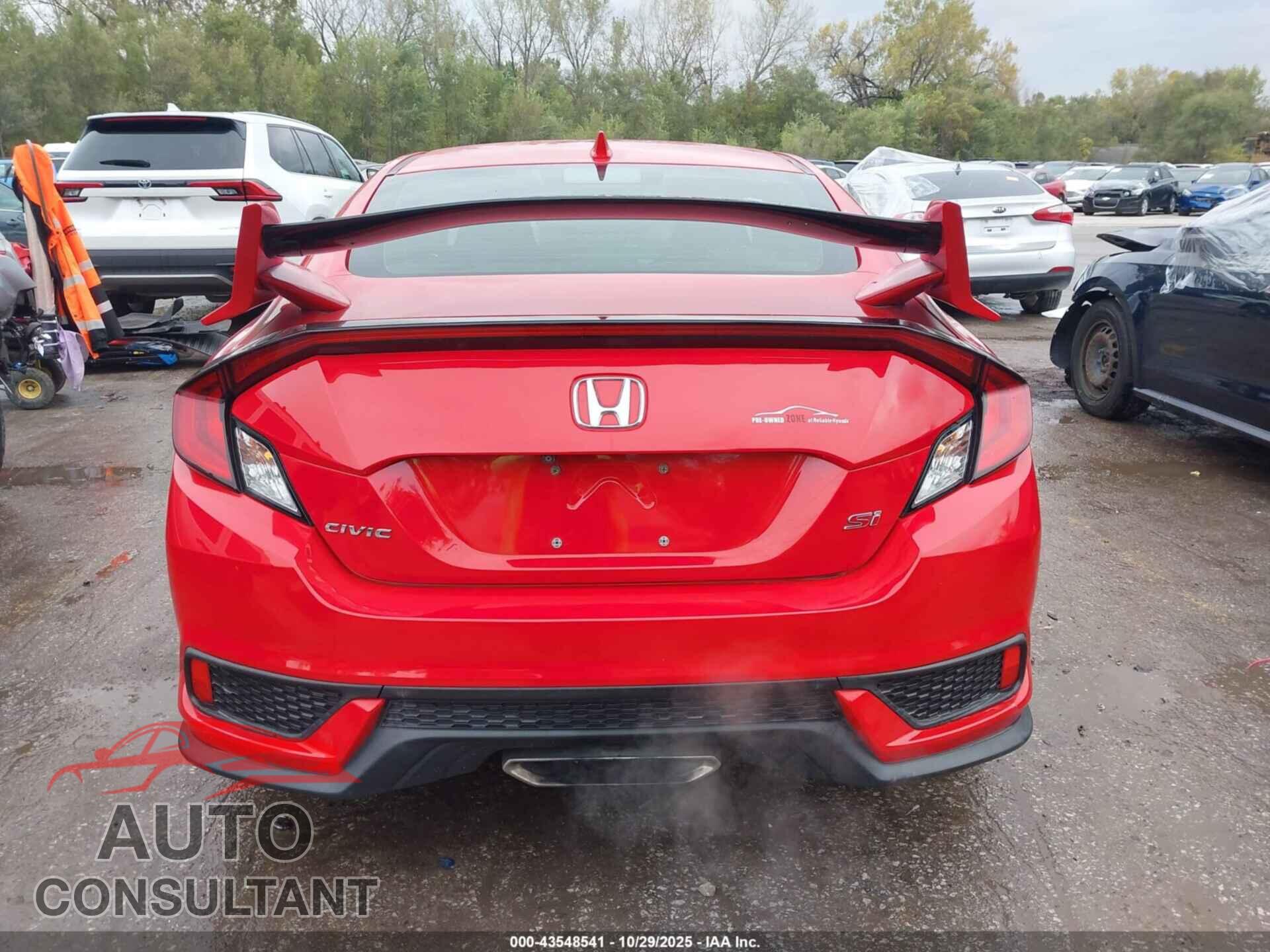 HONDA CIVIC 2017 - 2HGFC3A54HH754492