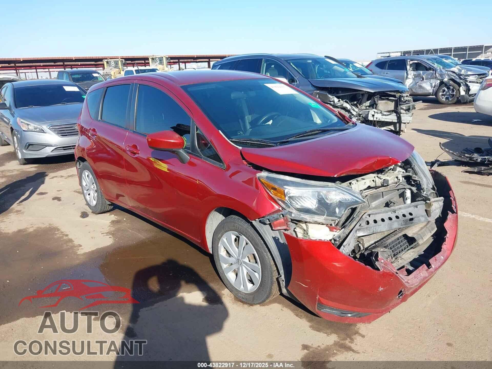 NISSAN VERSA NOTE 2017 - 3N1CE2CP1HL364030