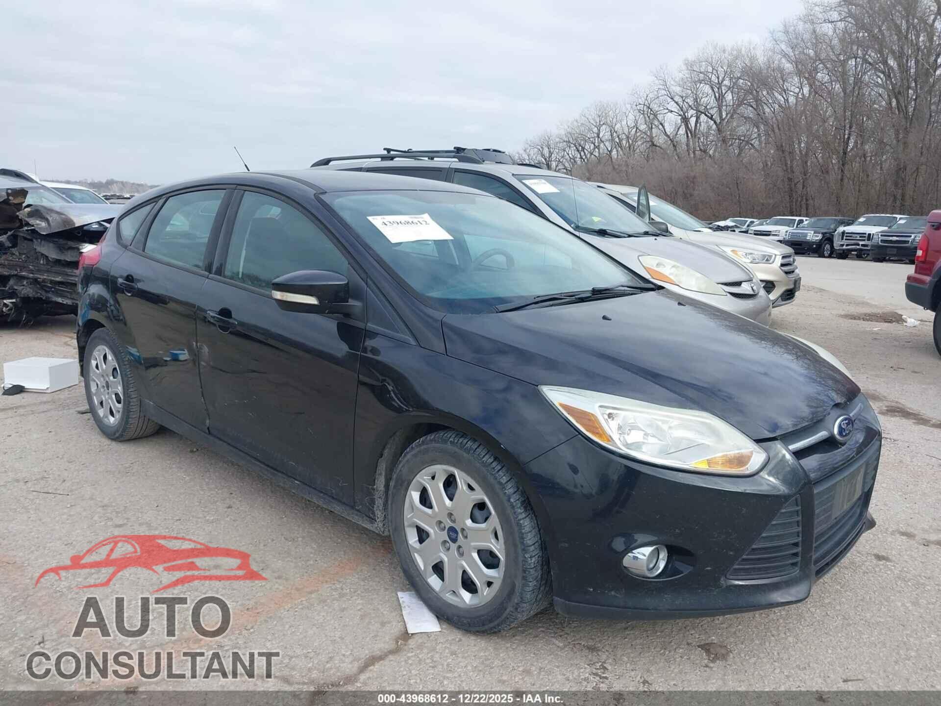 FORD FOCUS 2012 - 1FAHP3K28CL450406