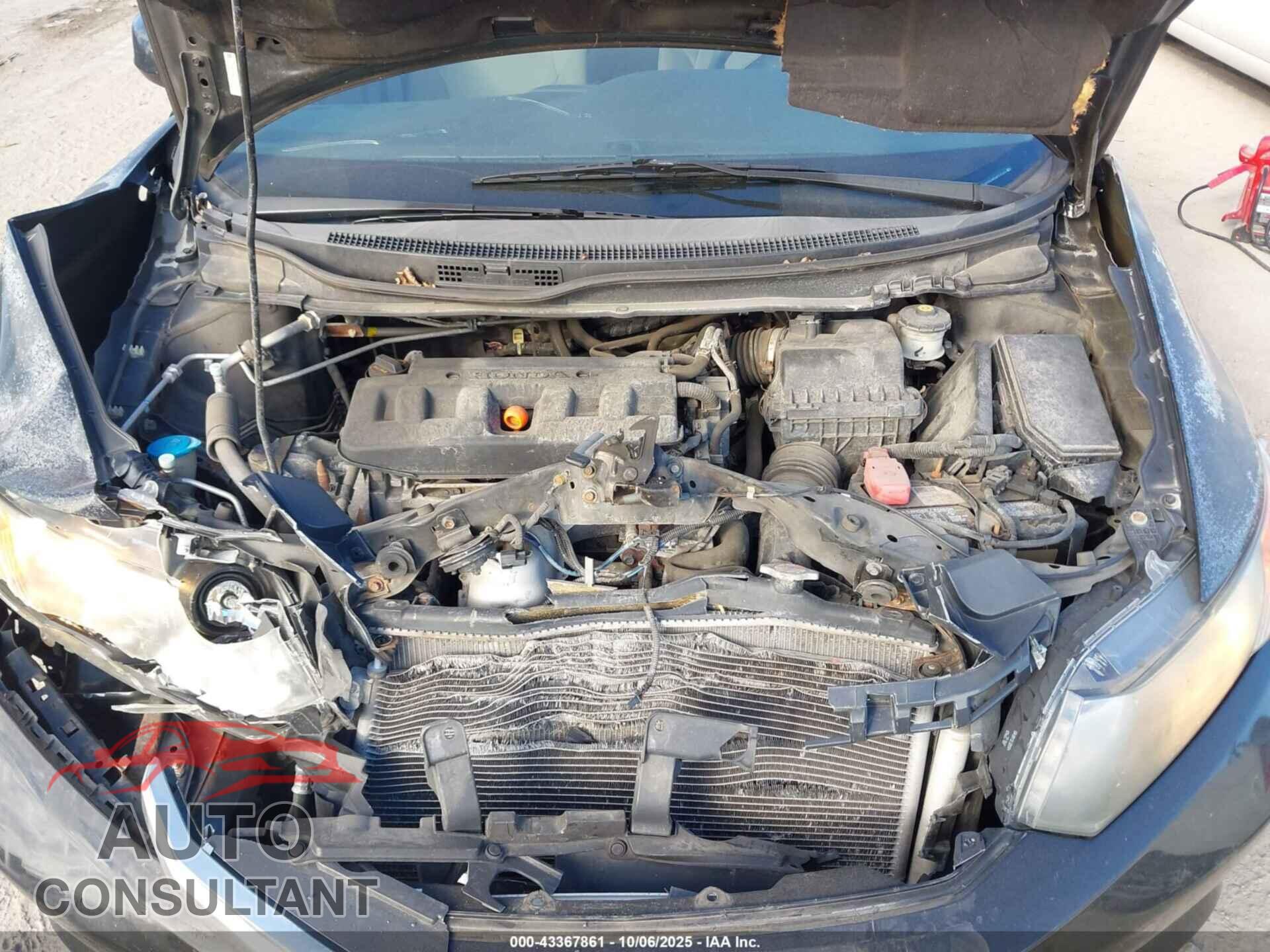 HONDA CIVIC 2012 - 2HGFB2F59CH571507