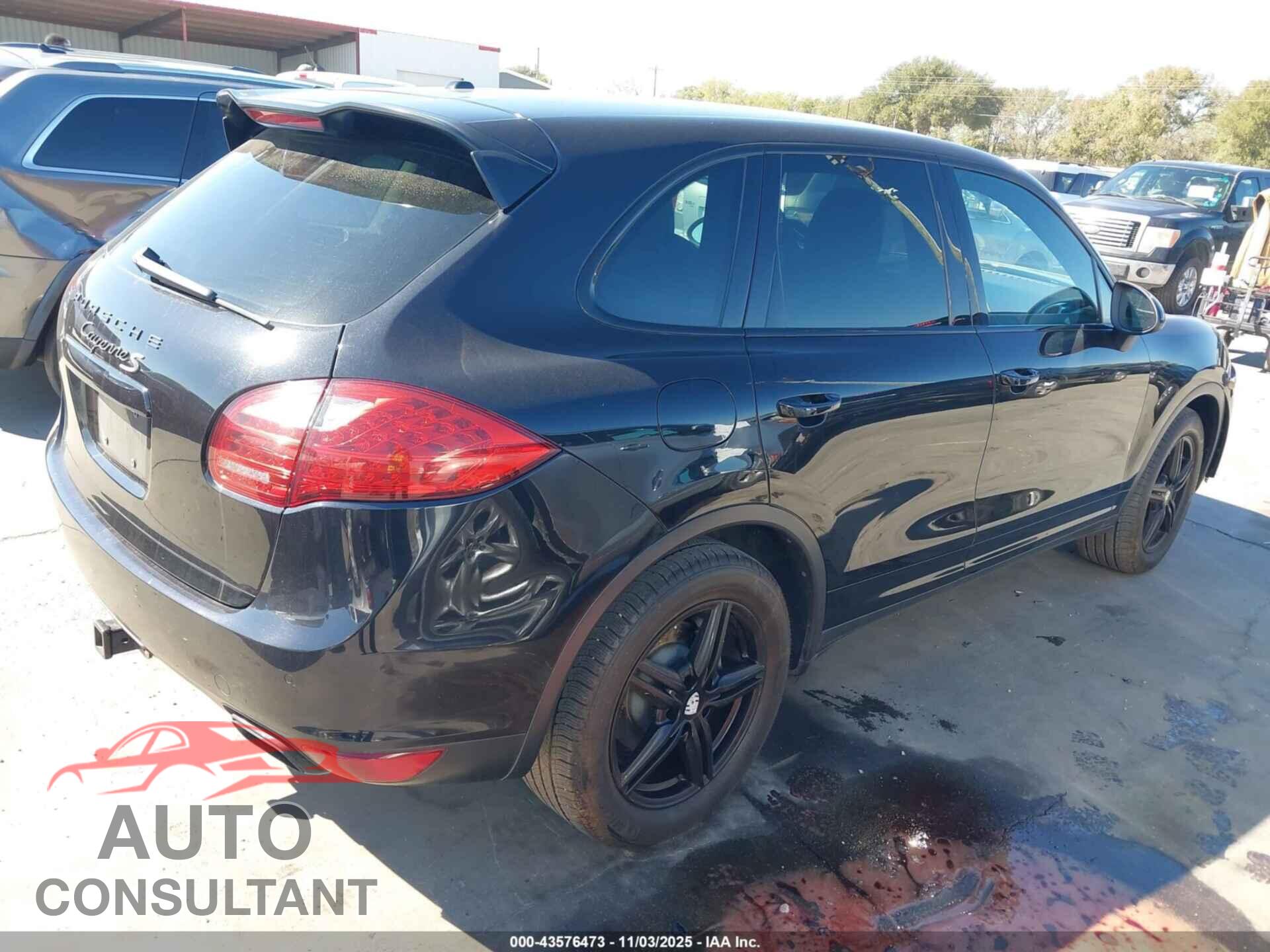 PORSCHE CAYENNE 2011 - WP1AB2A2XBLA45263
