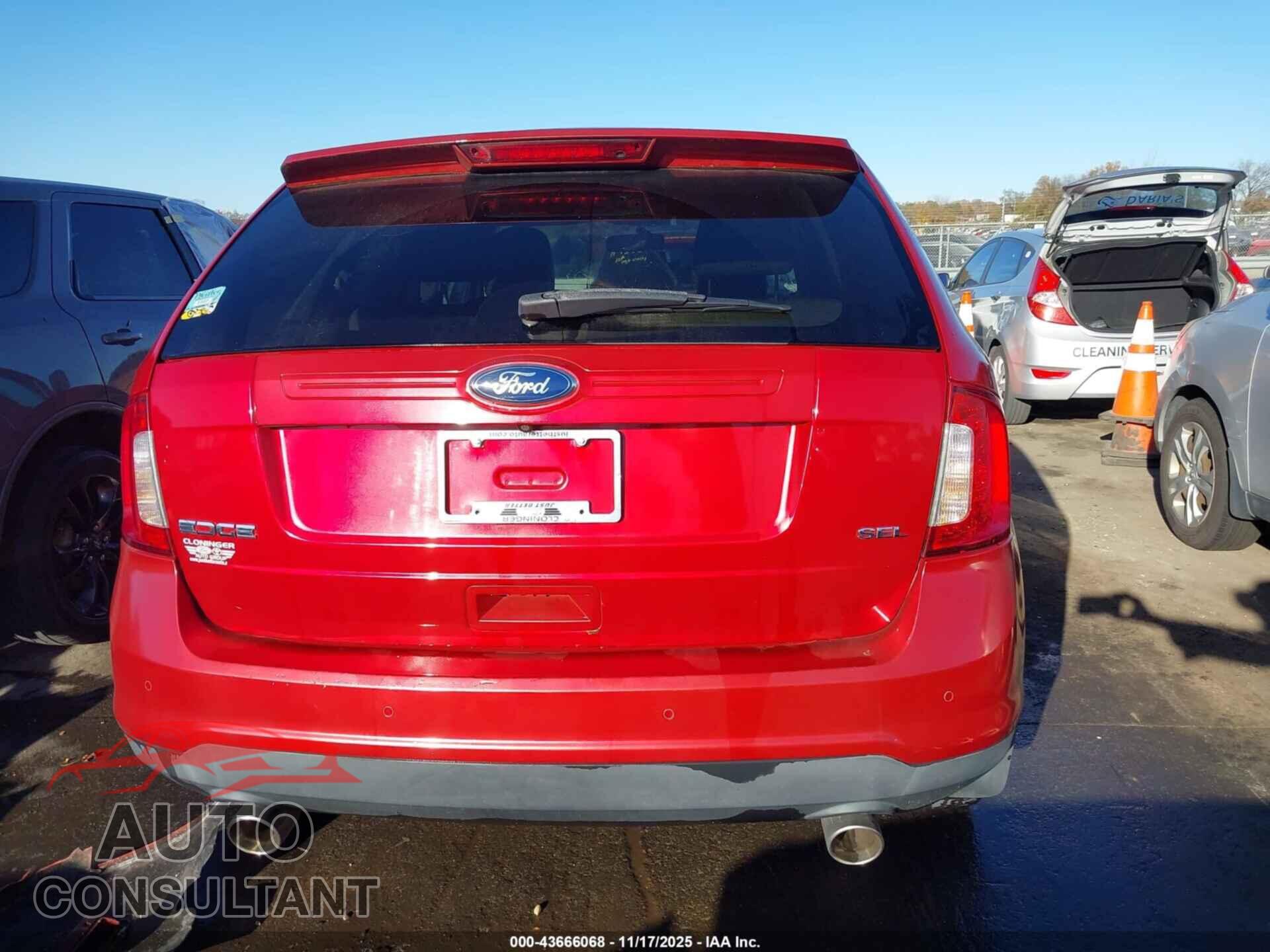 FORD EDGE 2011 - 2FMDK3JC6BBA67284