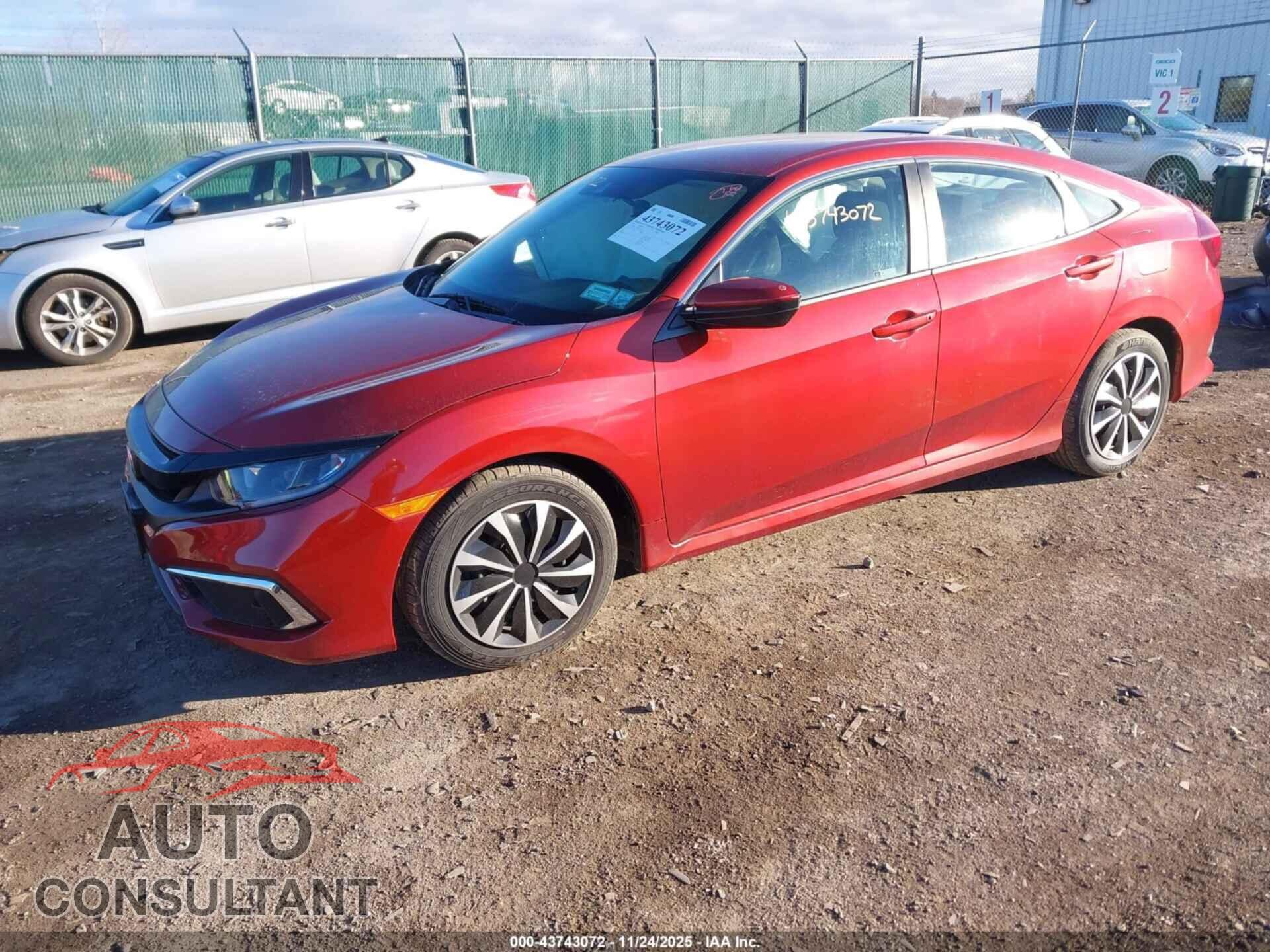 HONDA CIVIC 2019 - 2HGFC2F67KH534475