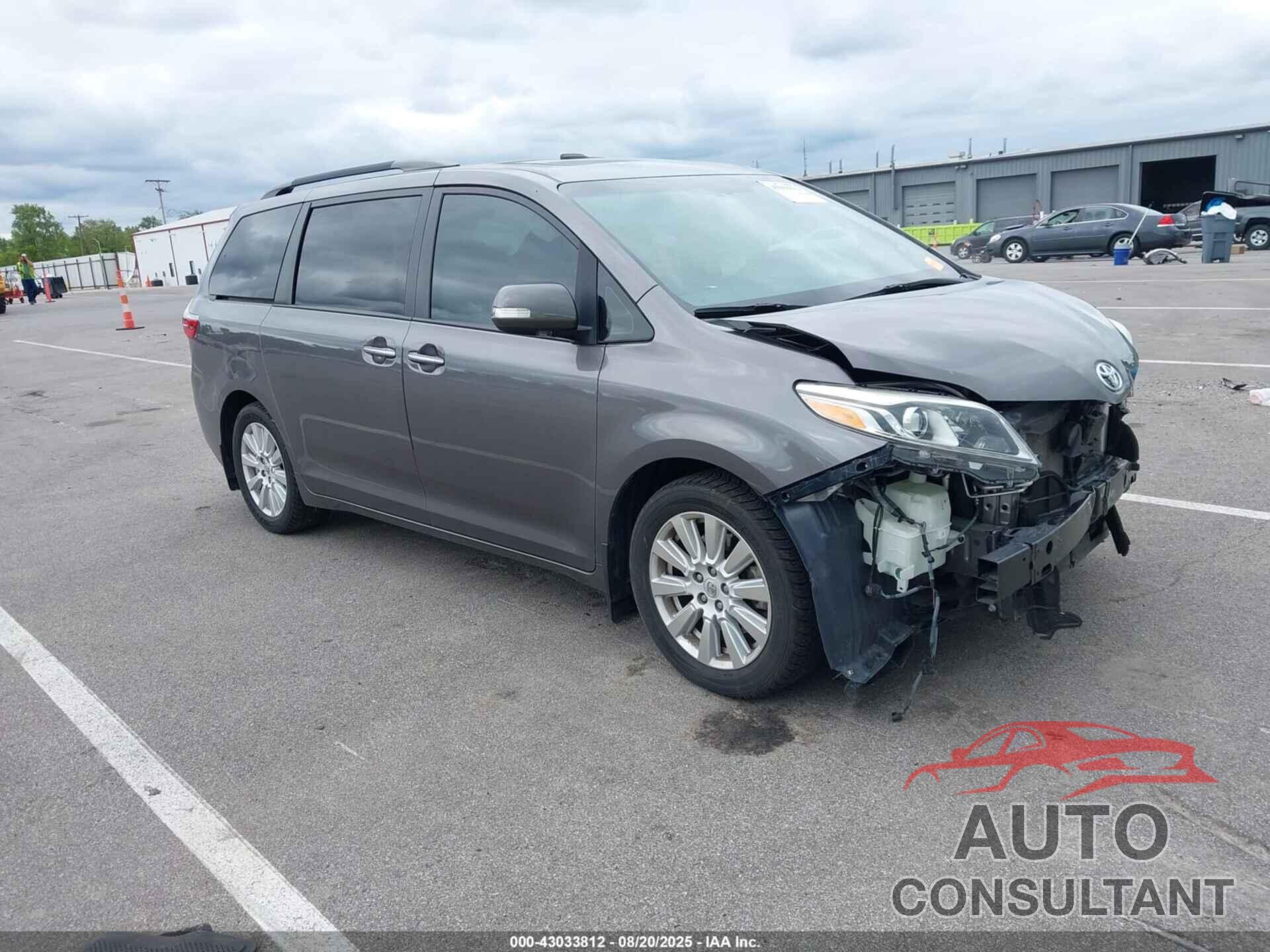 TOYOTA SIENNA 2017 - 5TDYZ3DCXHS825647