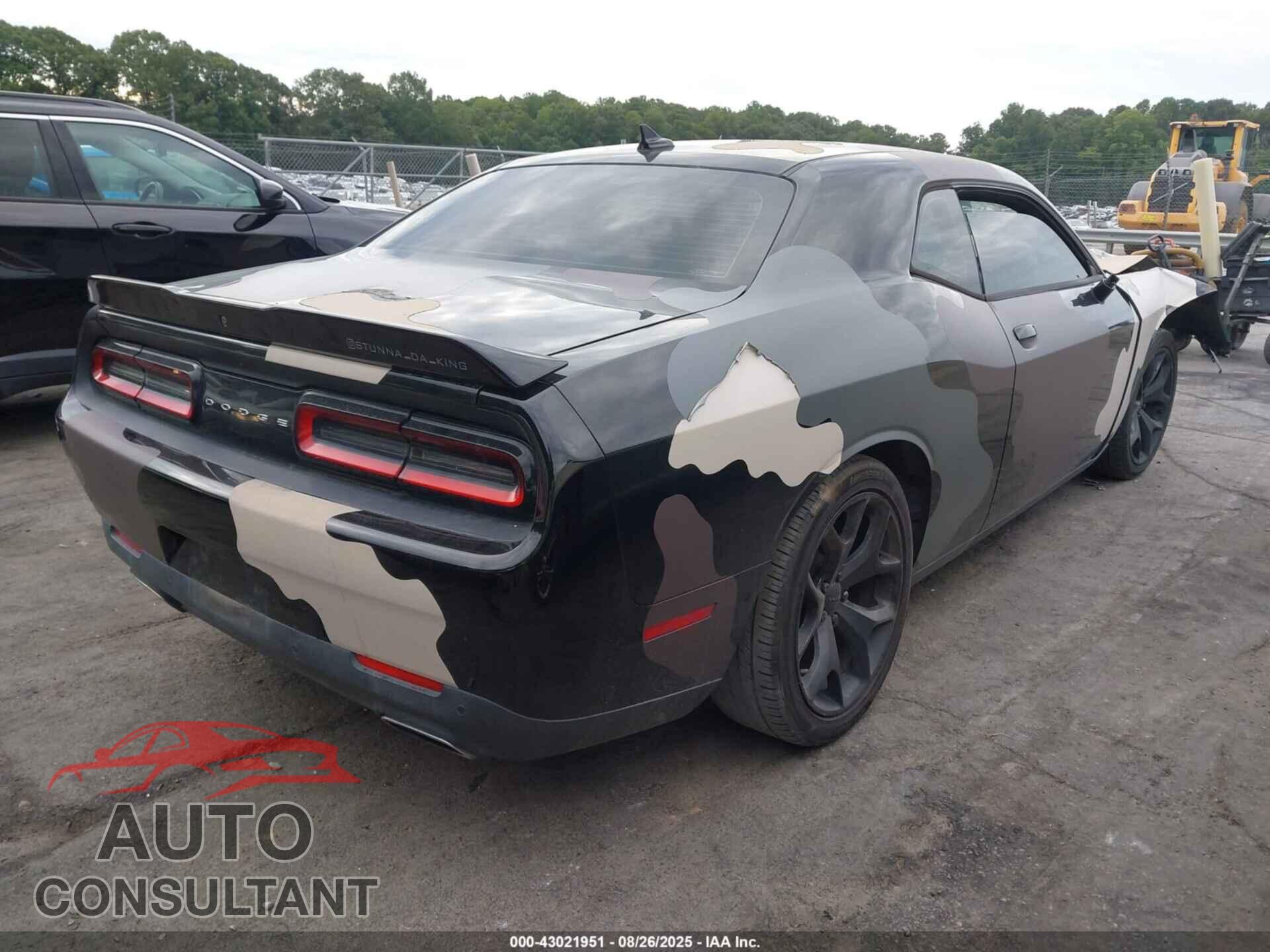 DODGE CHALLENGER 2016 - 2C3CDZAG9GH289701
