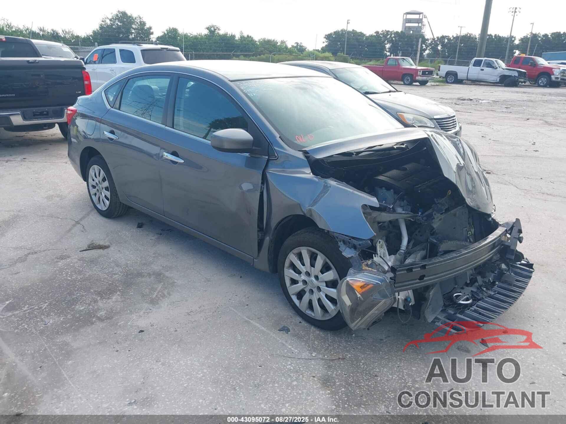 NISSAN SENTRA 2019 - 3N1AB7AP9KY453029
