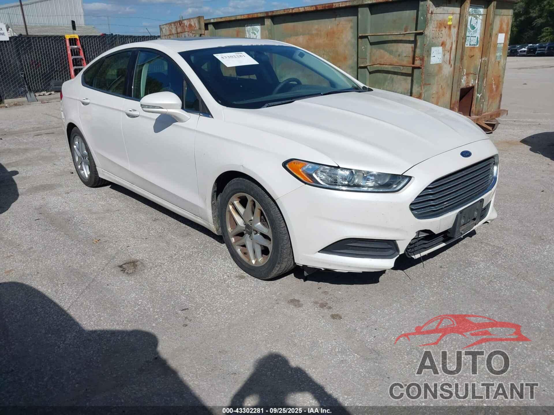 FORD FUSION 2013 - 3FA6P0H72DR207654