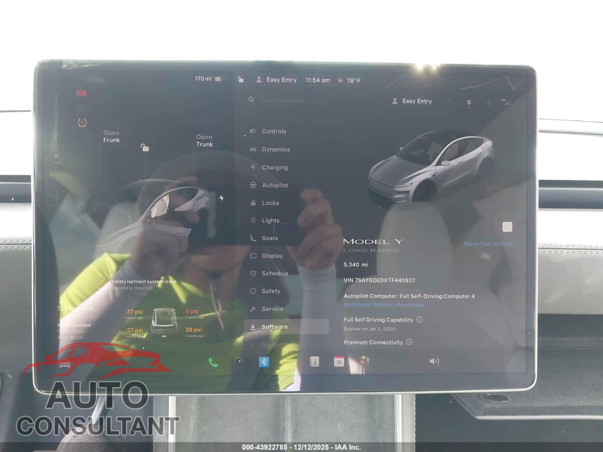 TESLA MODEL Y 2026 - 7SAYGDEDXTF445937