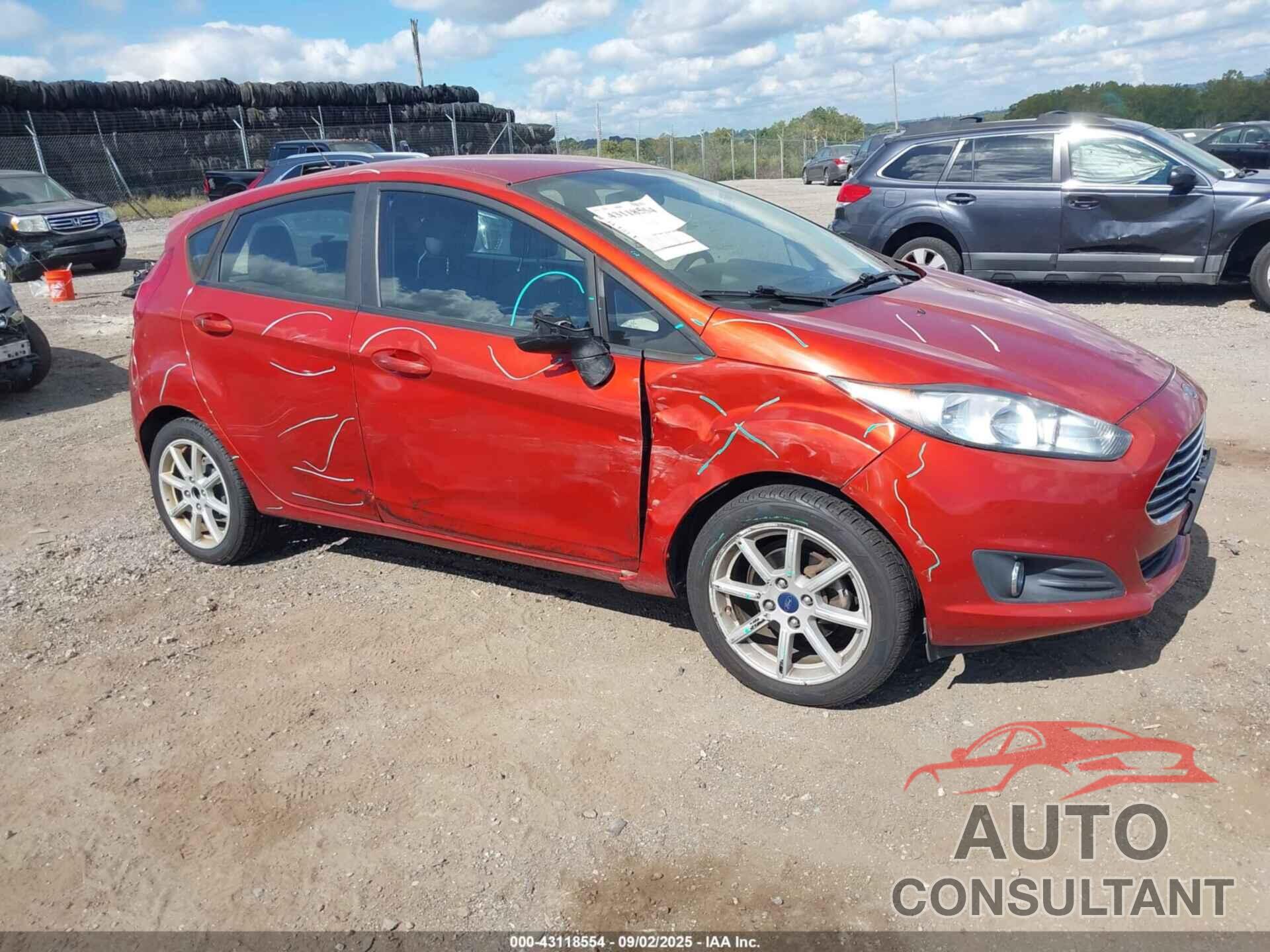 FORD FIESTA 2018 - 3FADP4EJ8JM120025