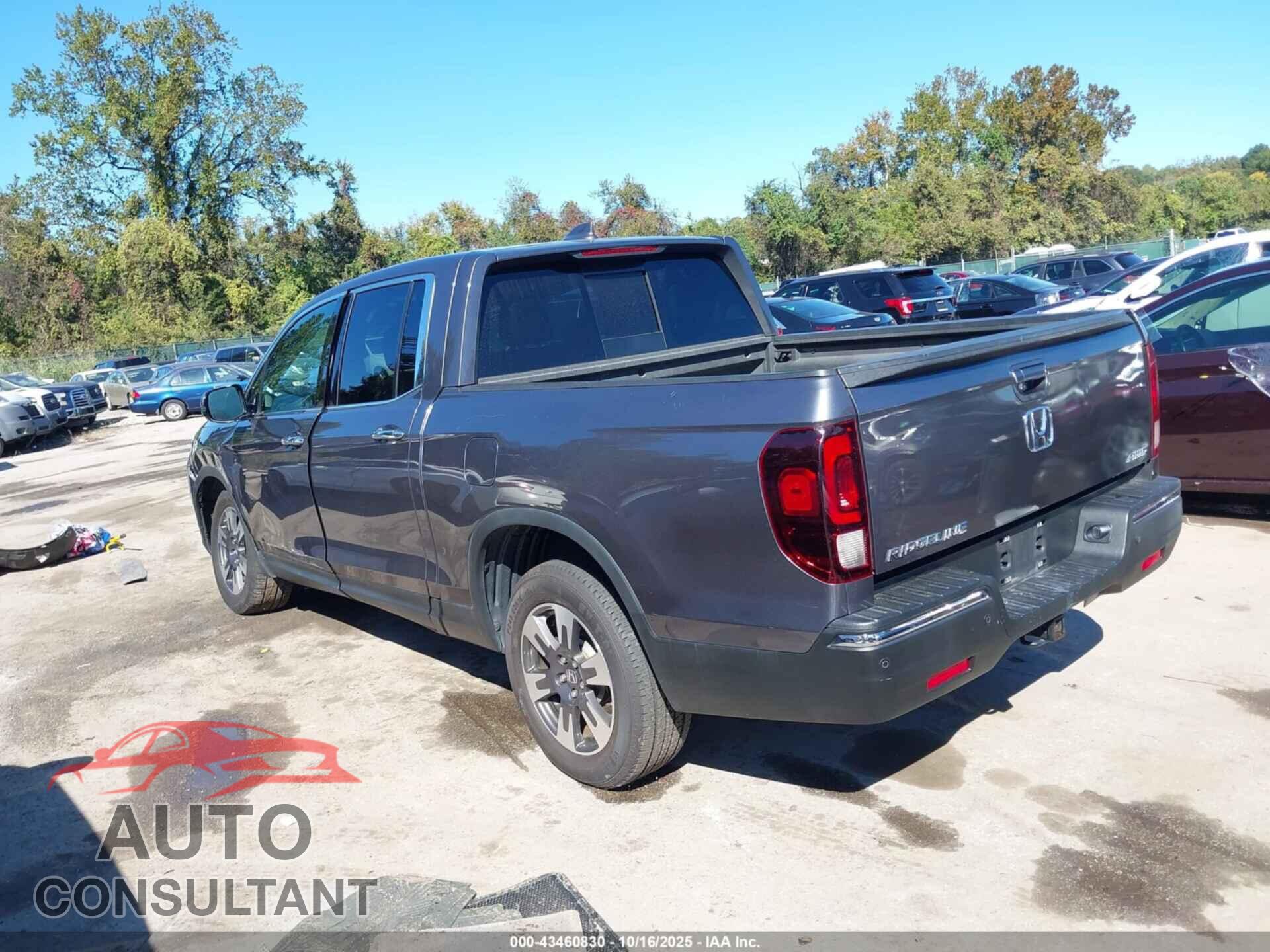 HONDA RIDGELINE 2017 - 5FPYK3F77HB009625