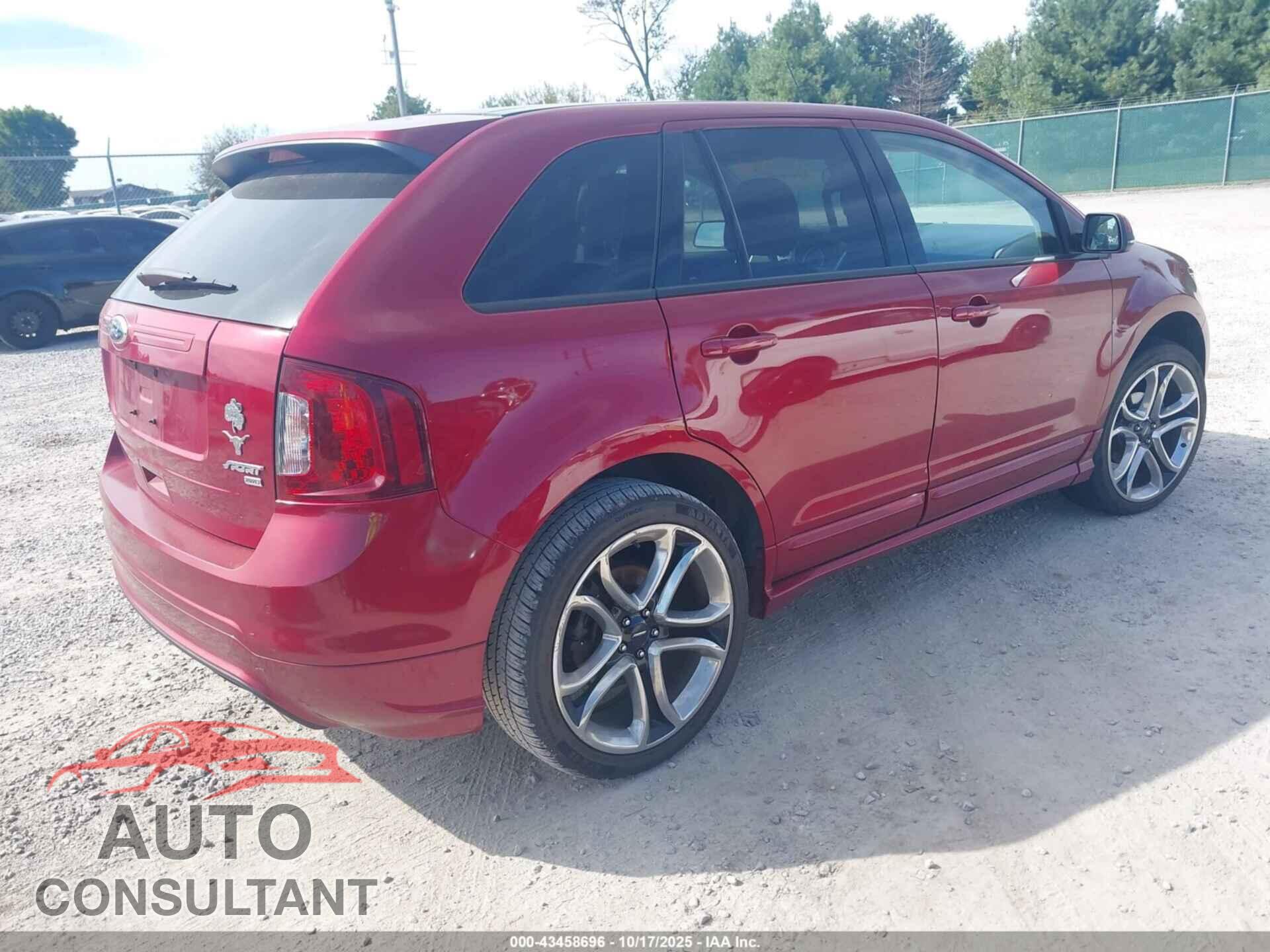 FORD EDGE 2013 - 2FMDK4AK2DBC65456