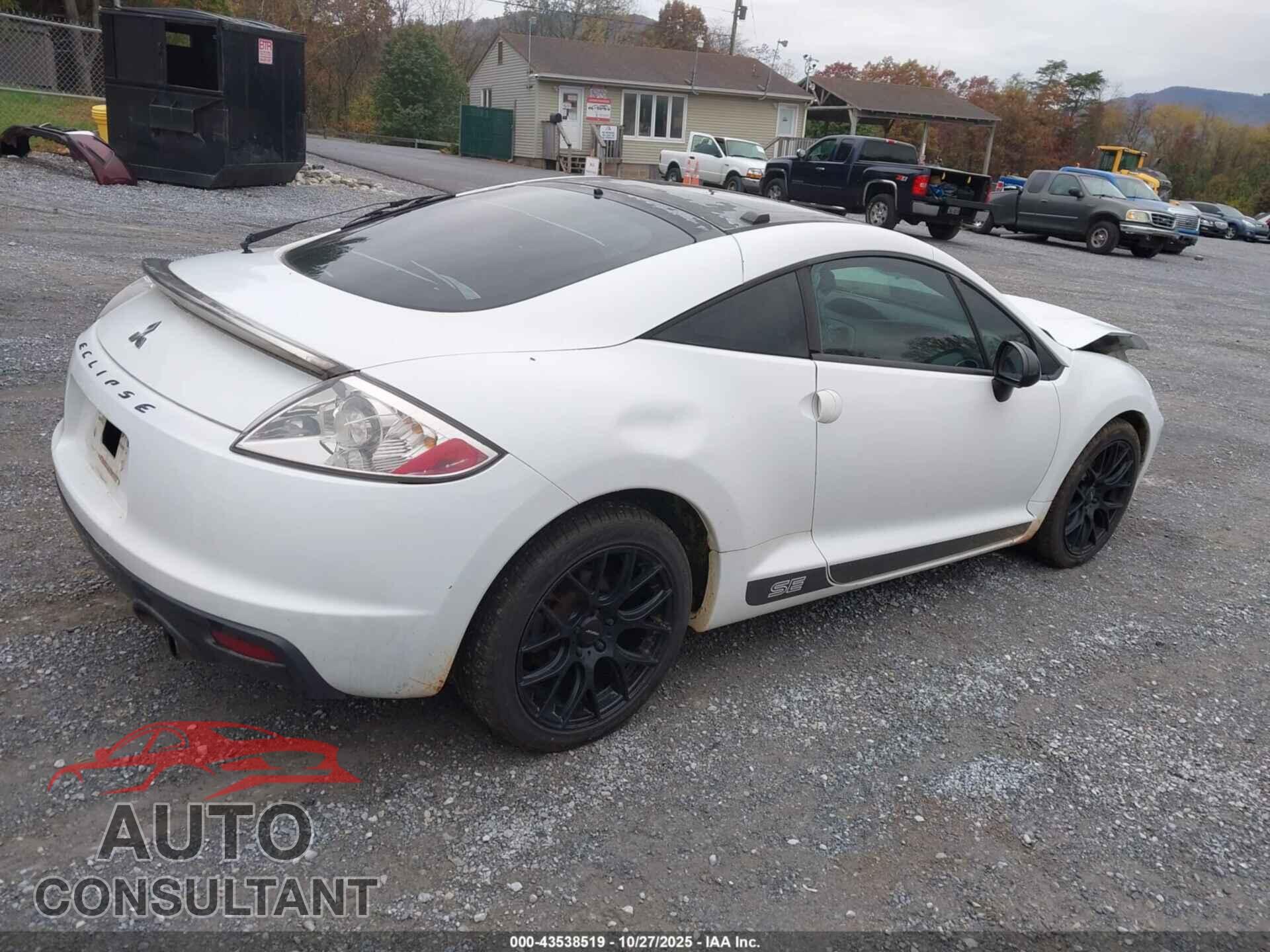 MITSUBISHI ECLIPSE 2012 - 4A31K5DF7CE008336
