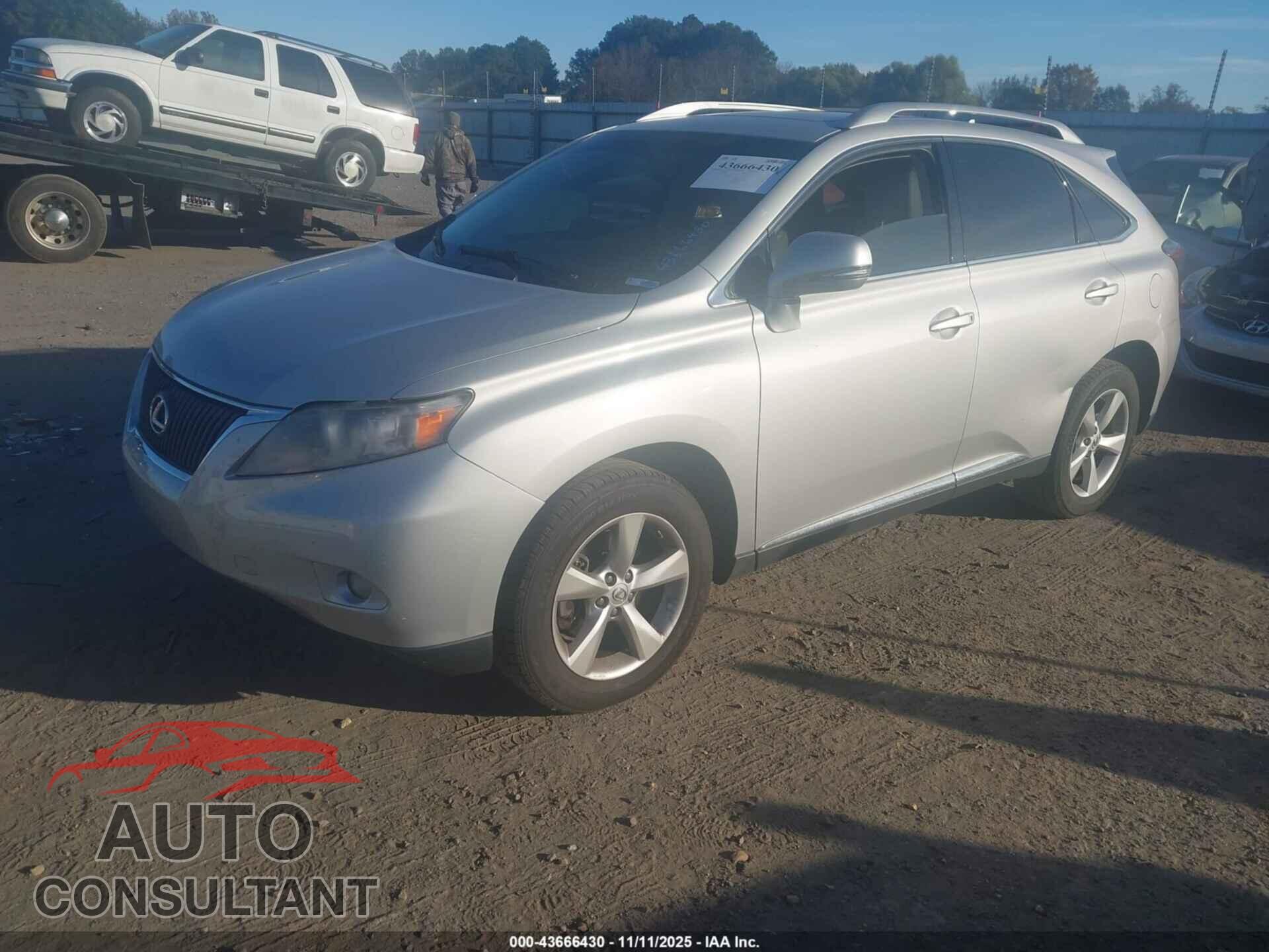 LEXUS RX 350 2010 - 2T2BK1BAXAC031032
