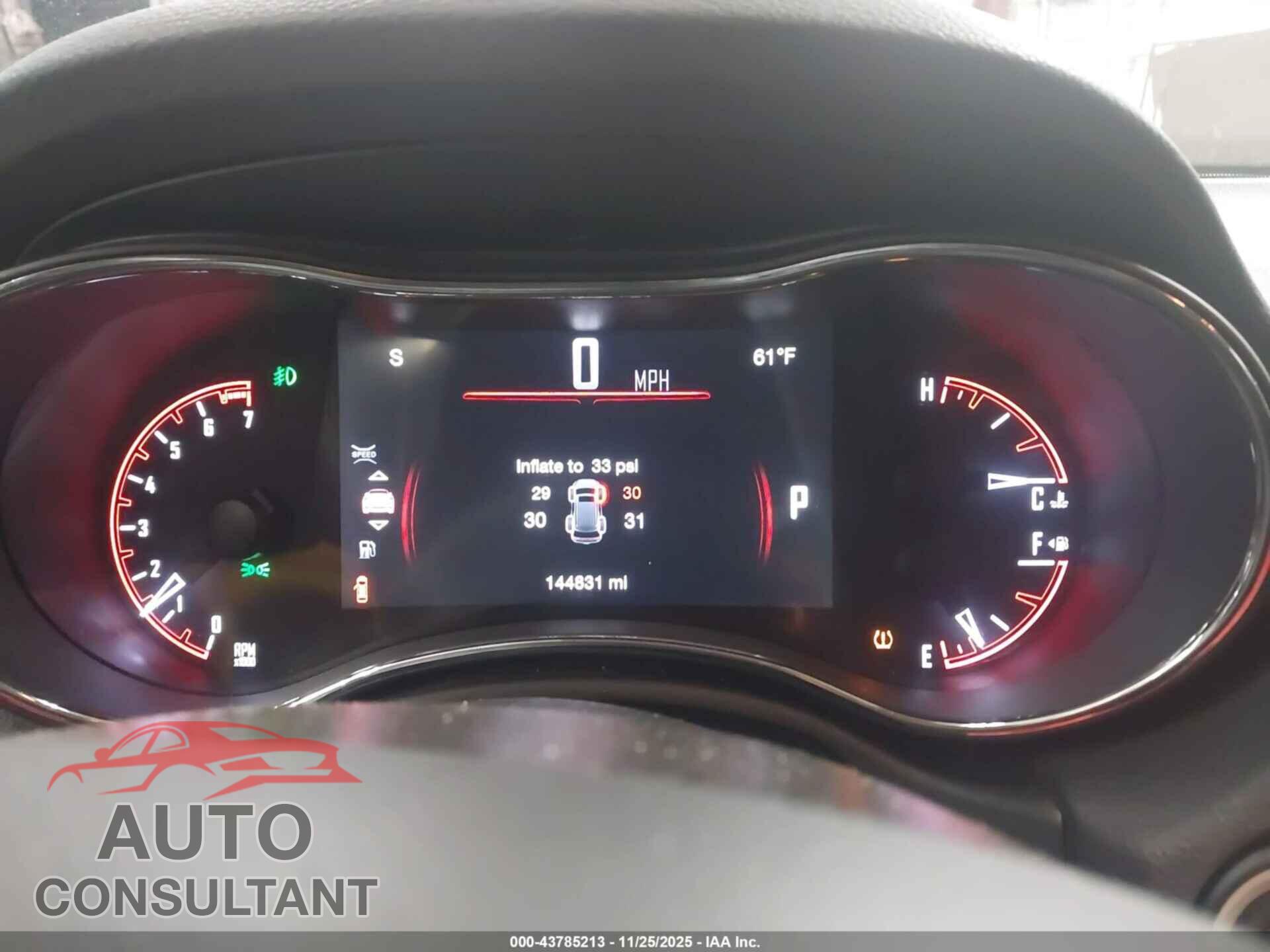 DODGE DURANGO 2017 - 1C4RDJDG7HC629502