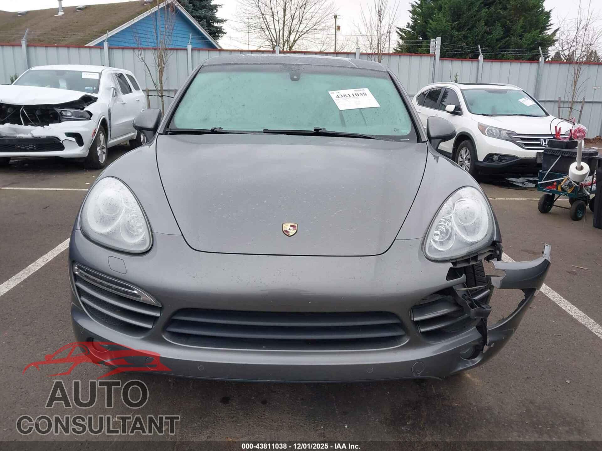 PORSCHE CAYENNE 2012 - WP1AA2A21CLA02886
