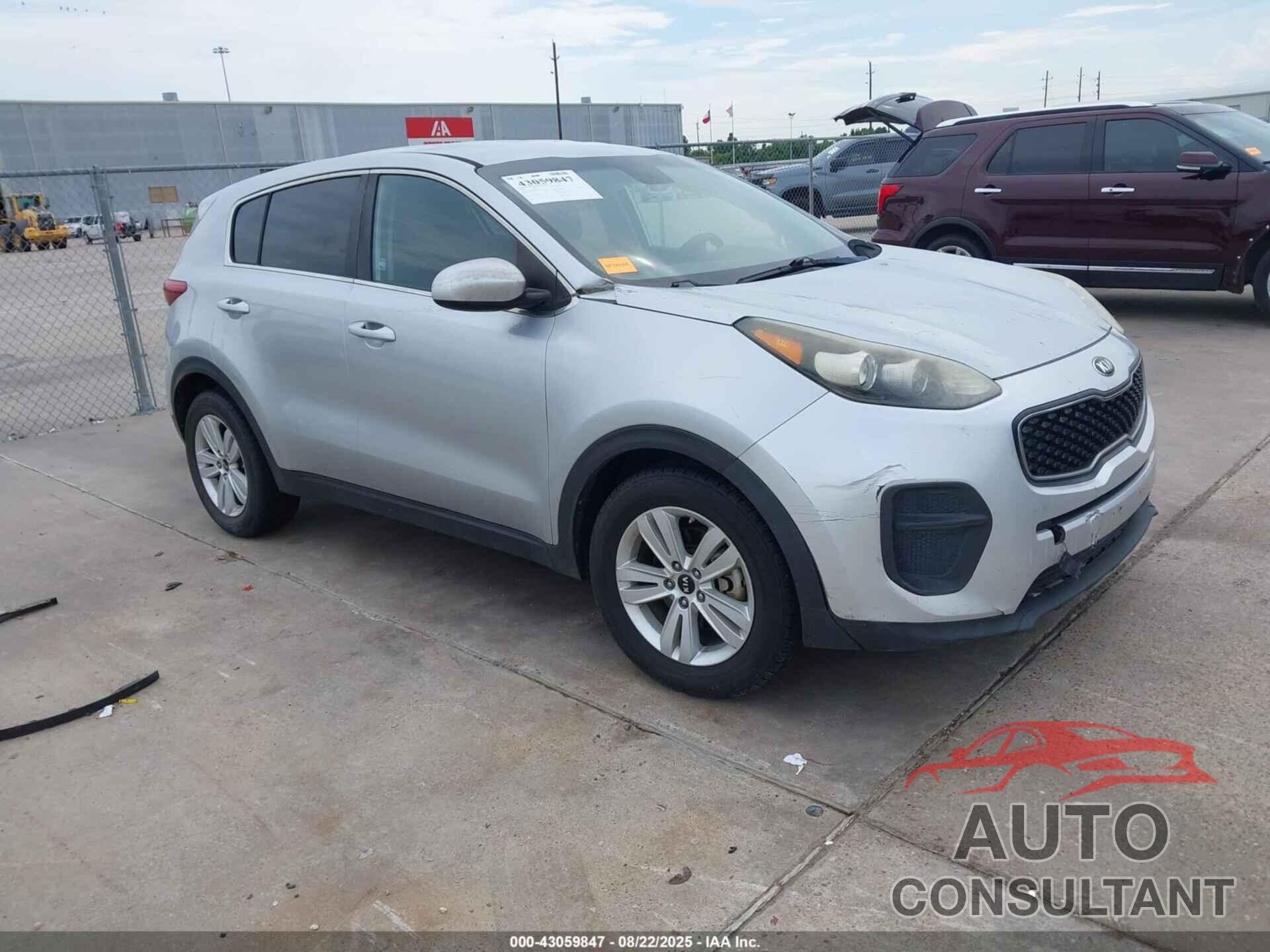 KIA SPORTAGE 2018 - KNDPM3AC2J7341244