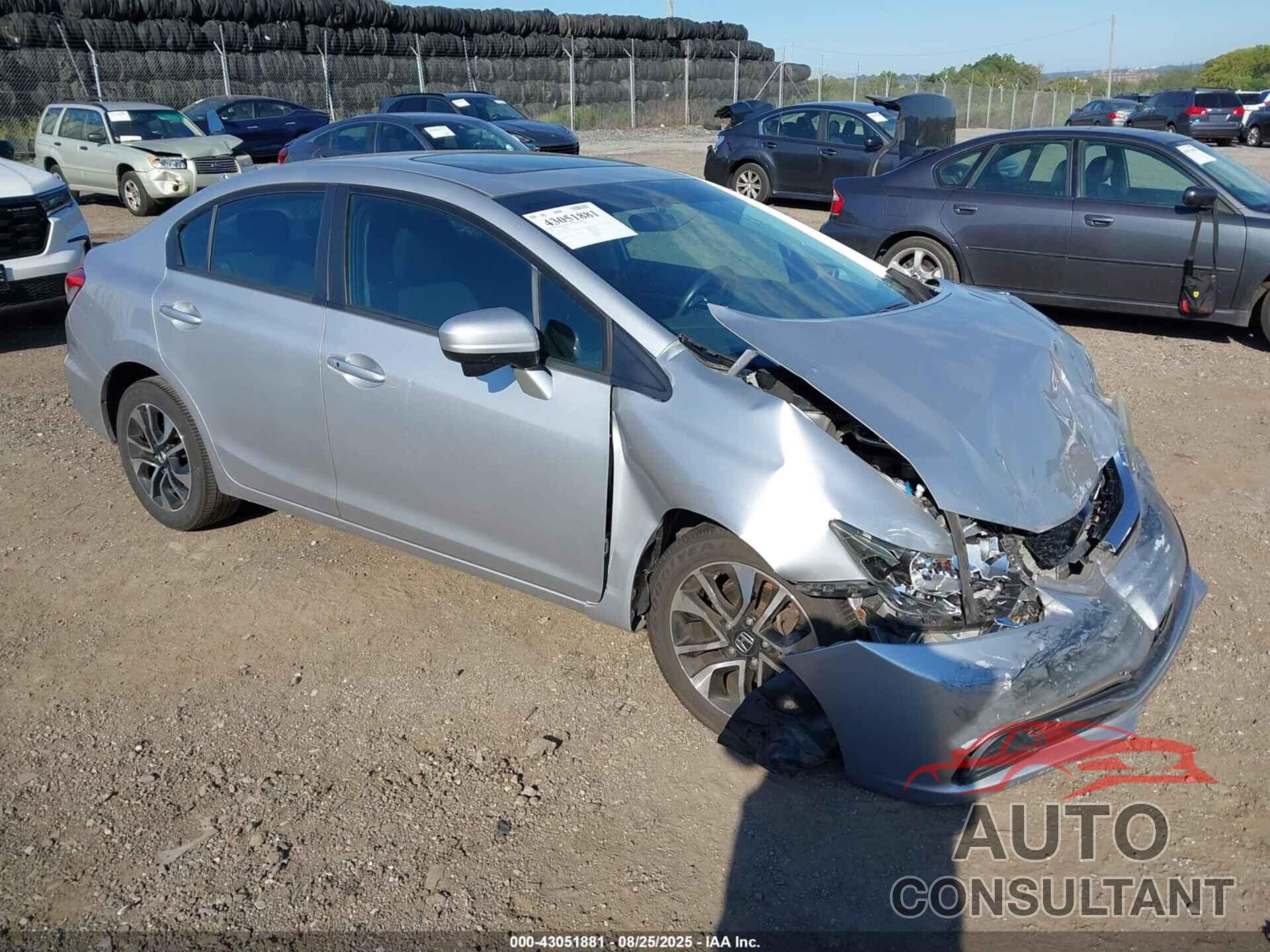 HONDA CIVIC 2015 - 19XFB2F87FE254463