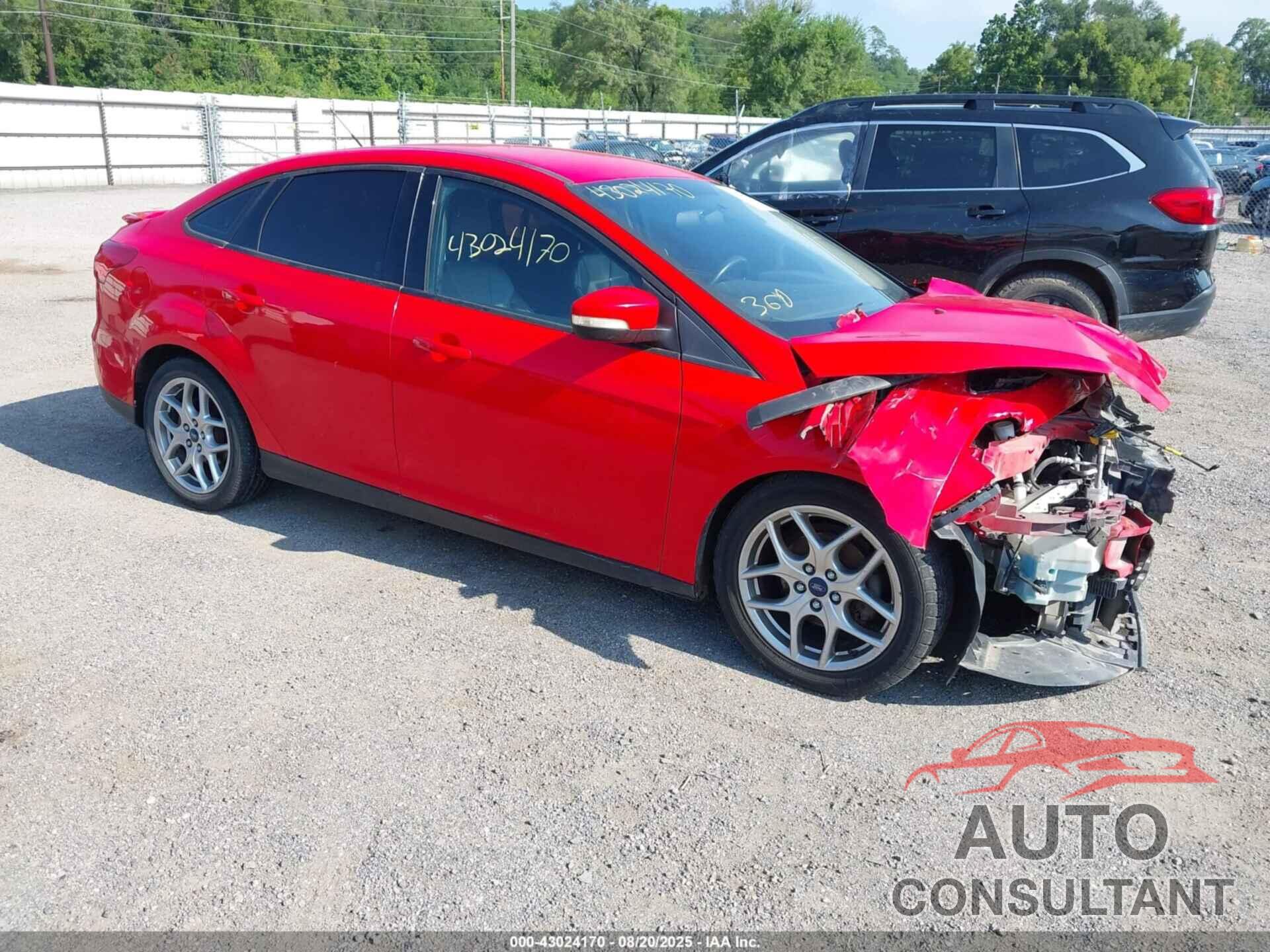 FORD FOCUS 2015 - 1FADP3F22FL228683
