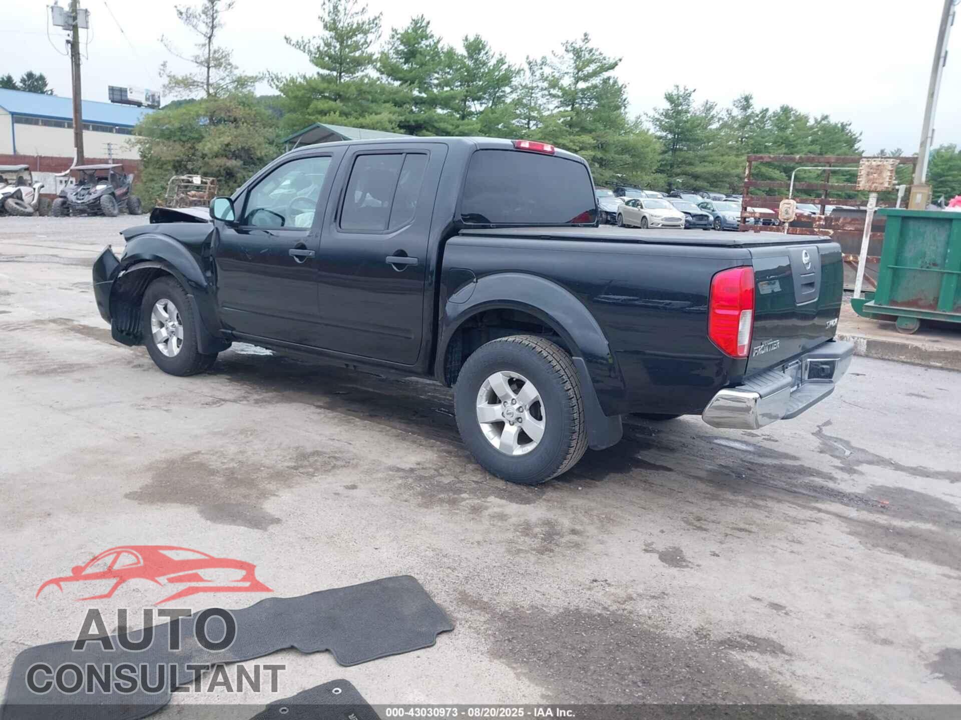 NISSAN FRONTIER 2012 - 1N6AD0EV4CC413309