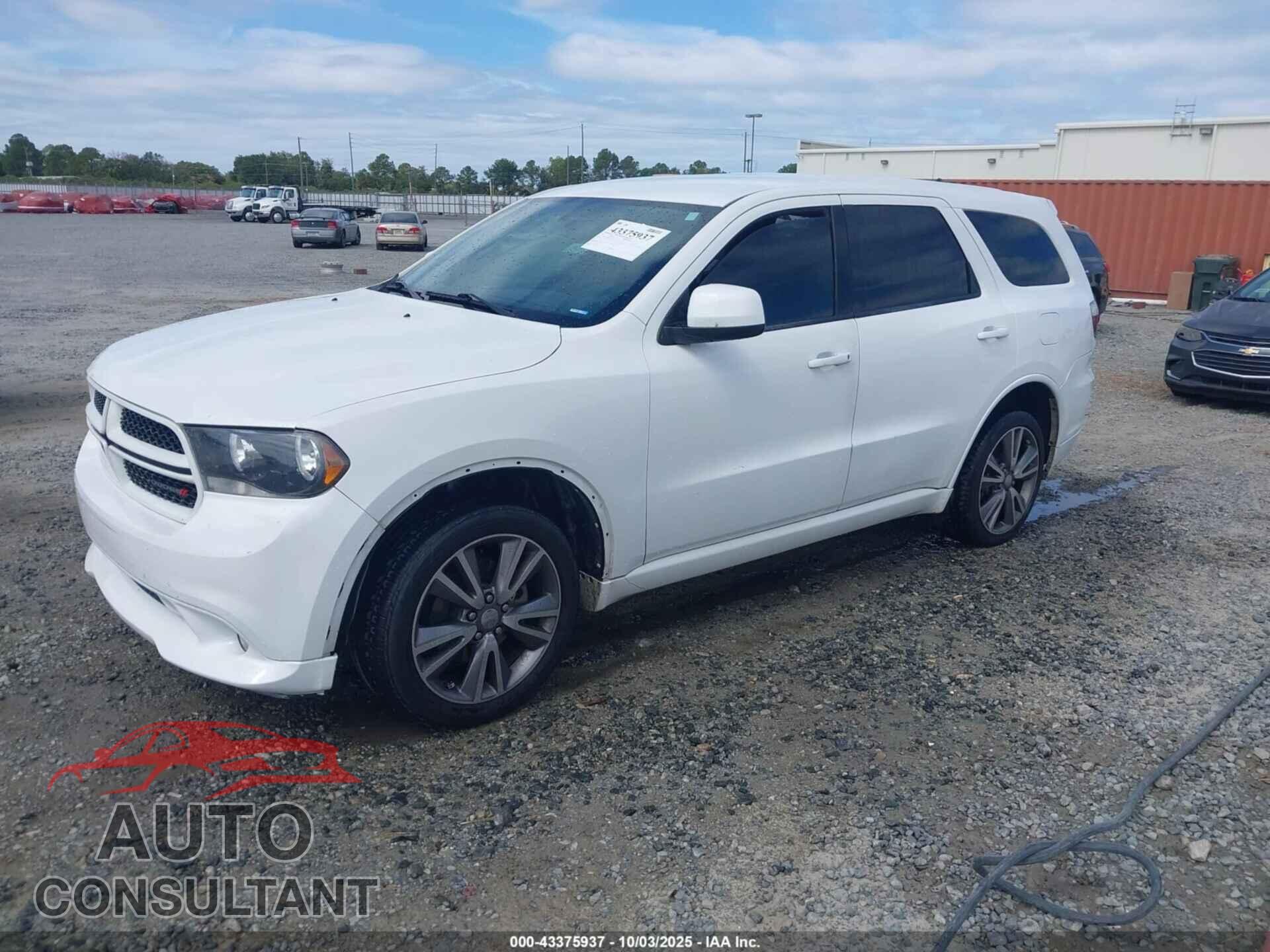 DODGE DURANGO 2013 - 1C4RDJAG8DC667514