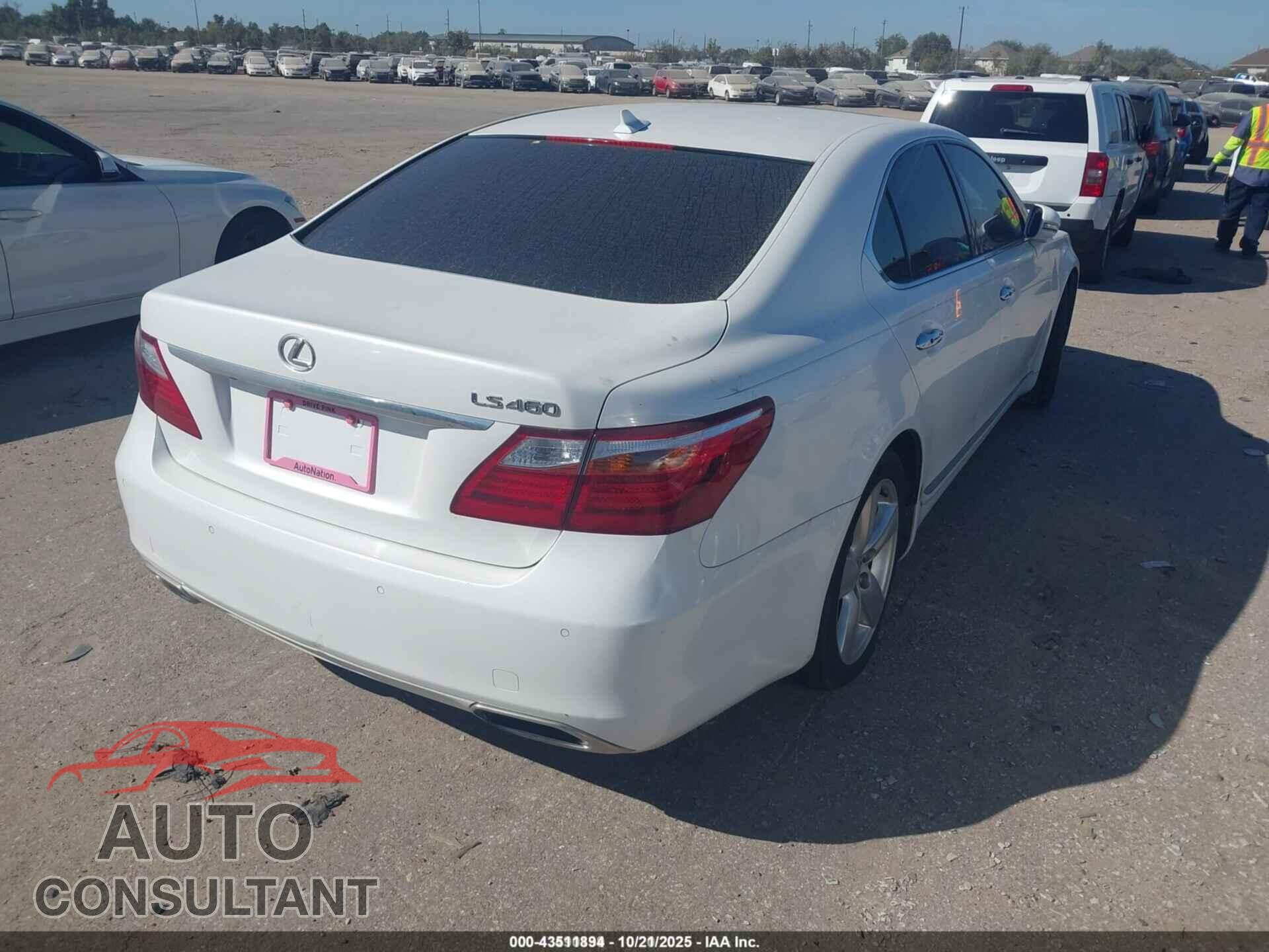 LEXUS LS 460 2012 - JTHBL5EF8C5109287