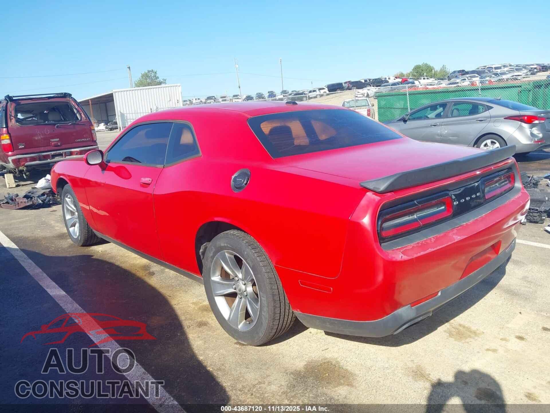 DODGE CHALLENGER 2015 - 2C3CDZAG5FH758913