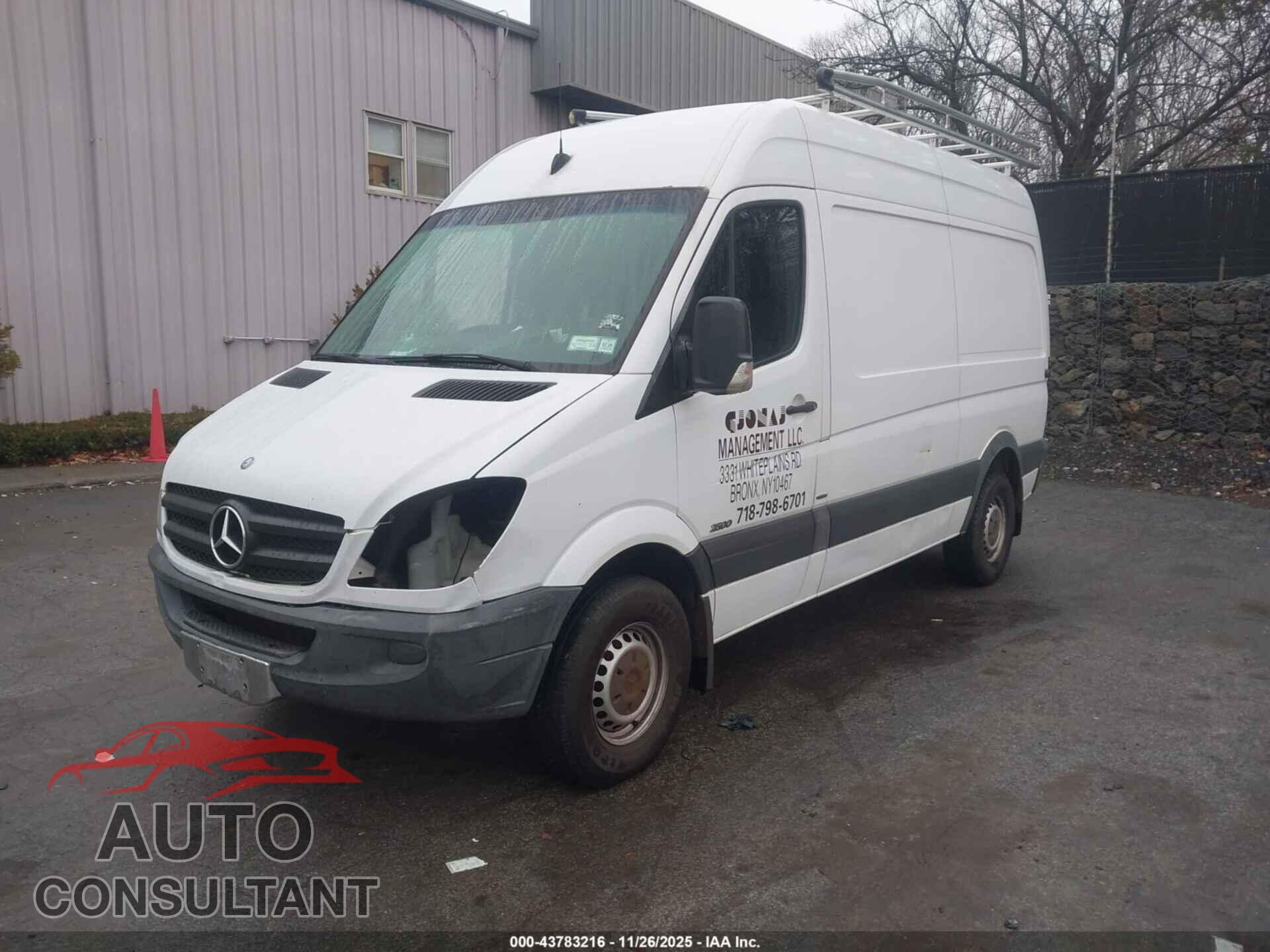 MERCEDES-BENZ SPRINTER 2500 2013 - WD3PE7CCXD5796080