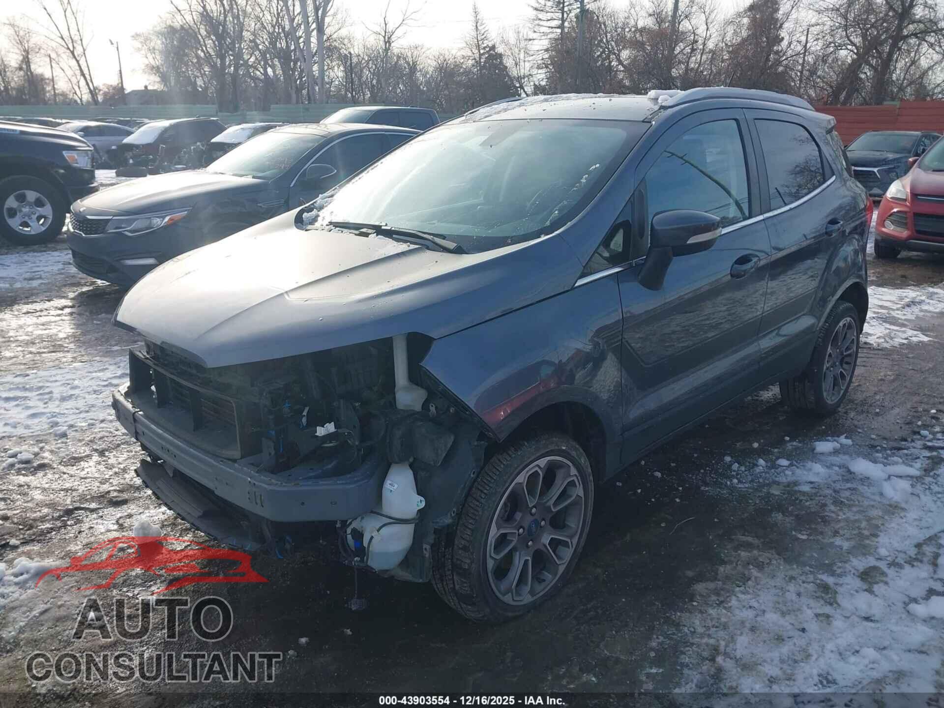 FORD ECOSPORT 2022 - MAJ6S3KL7NC466159