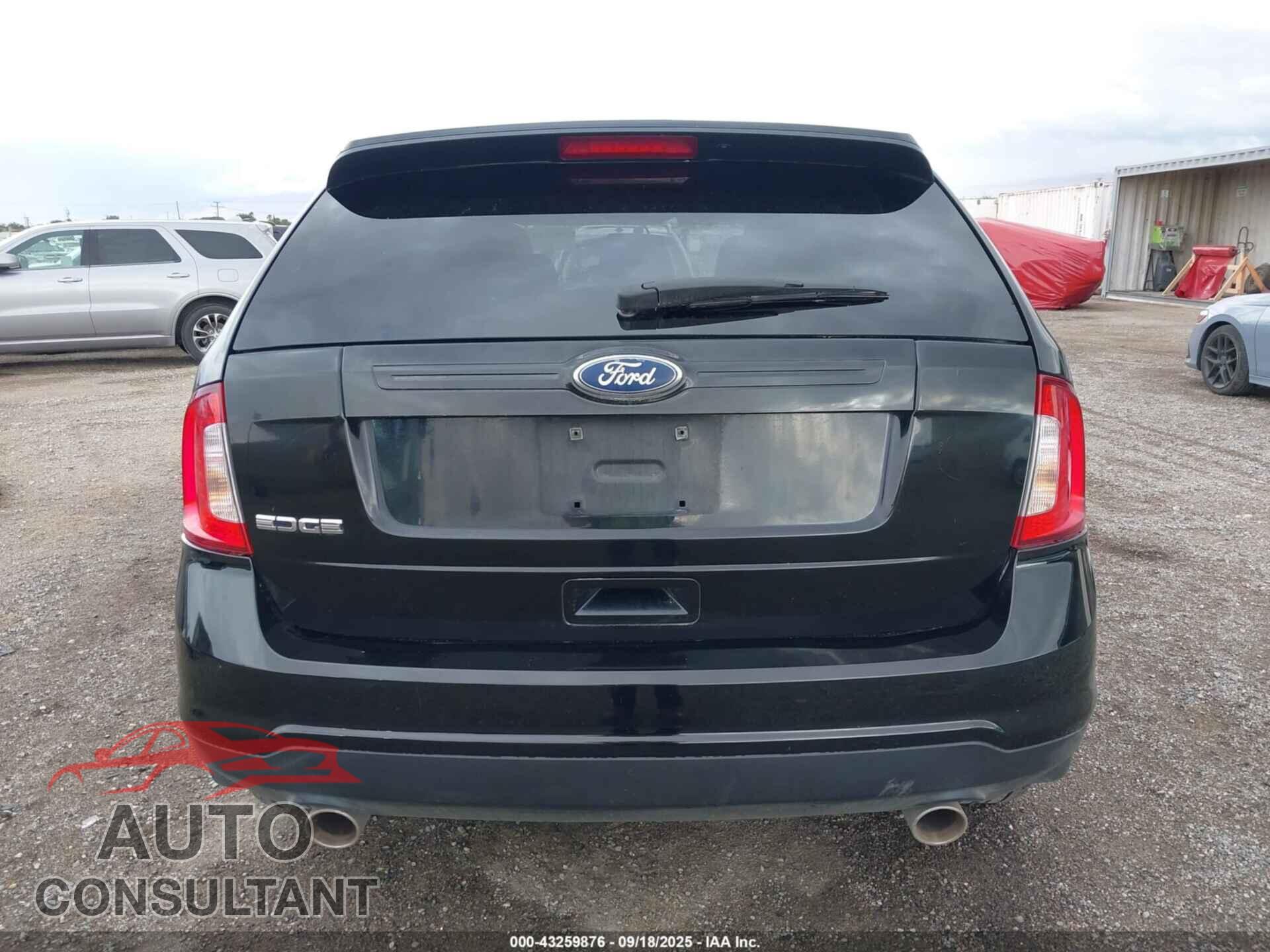 FORD EDGE 2012 - 2FMDK3GC9CBA42758