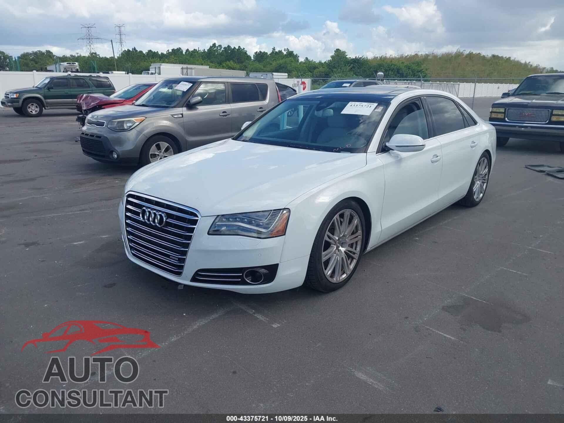 AUDI A8 L 2013 - WAUR2AFD6DN014637