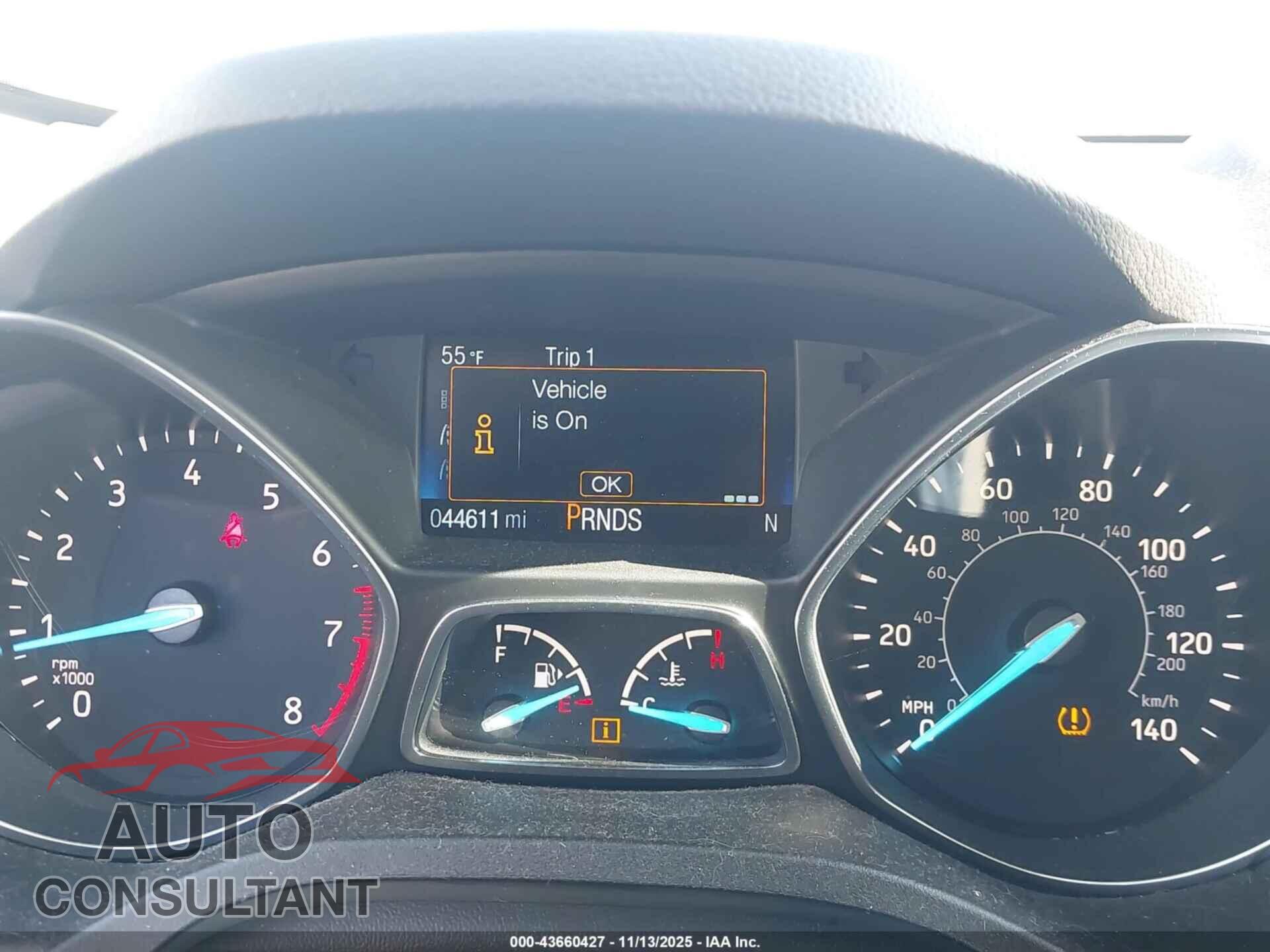 FORD ESCAPE 2019 - 1FMCU0F73KUB85366